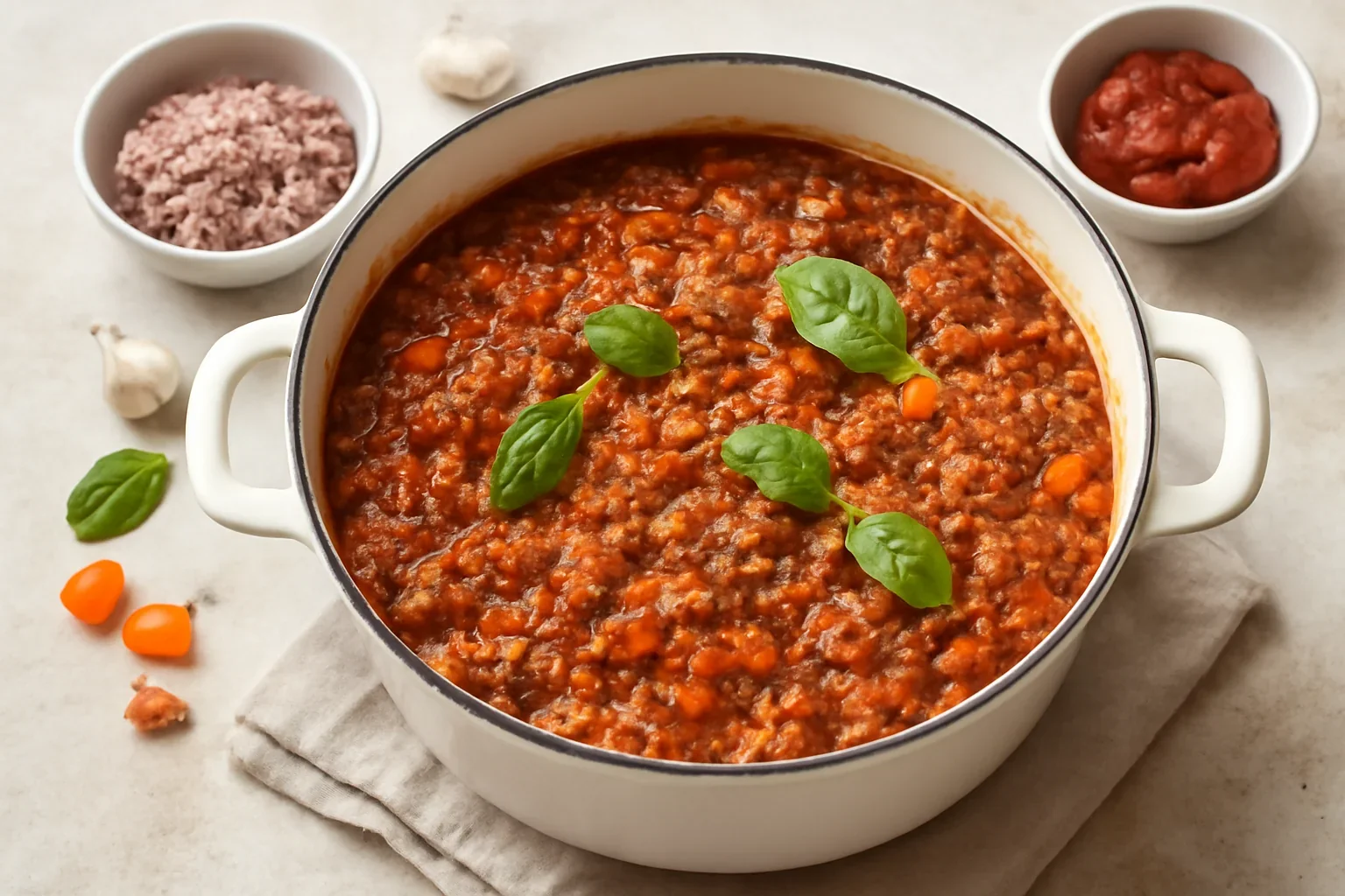 Ragu de vită și porc – cum să faci un sos bogat și aromat