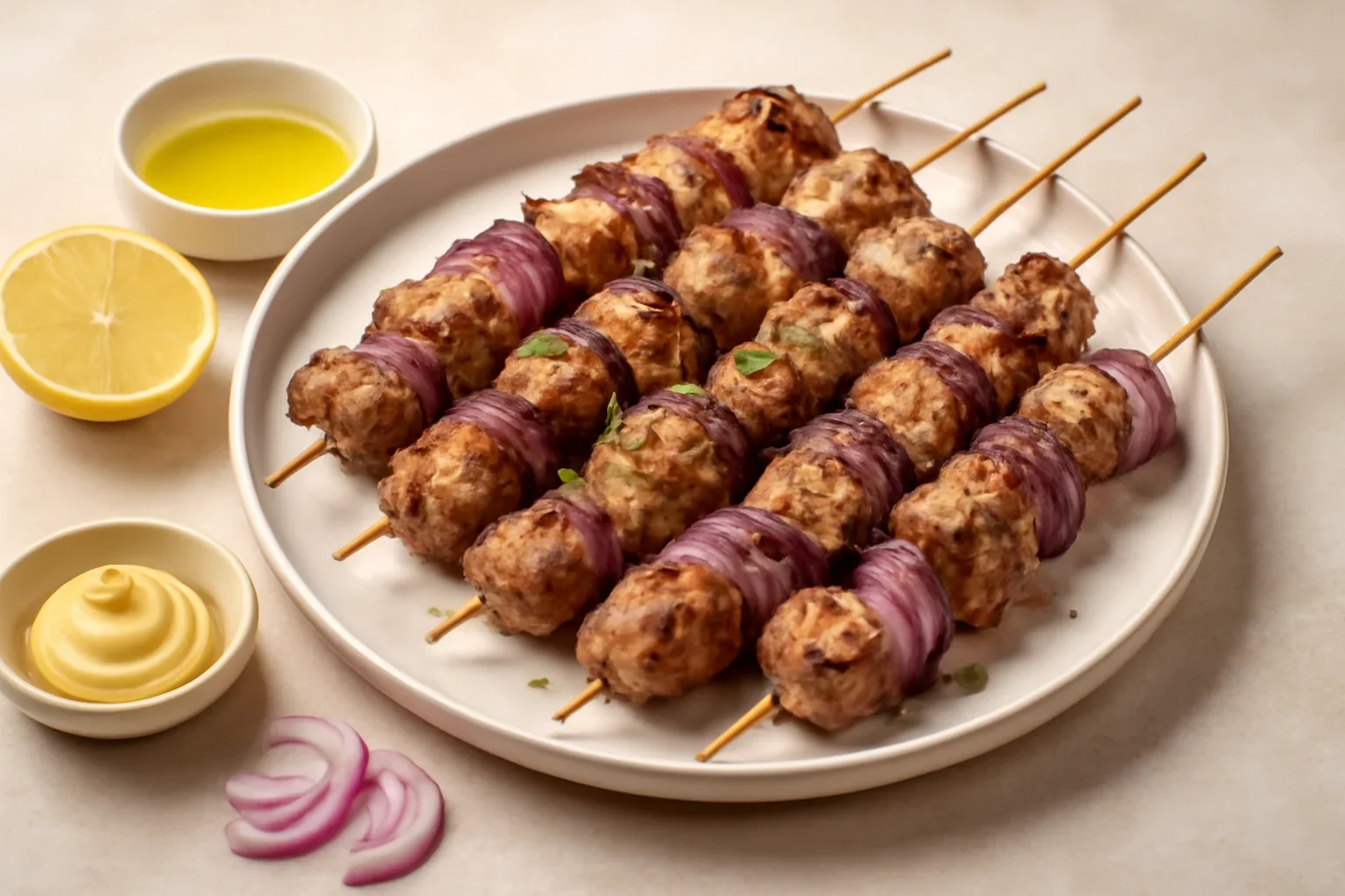 Souvlaki de porc – frigărui cu arome grecești