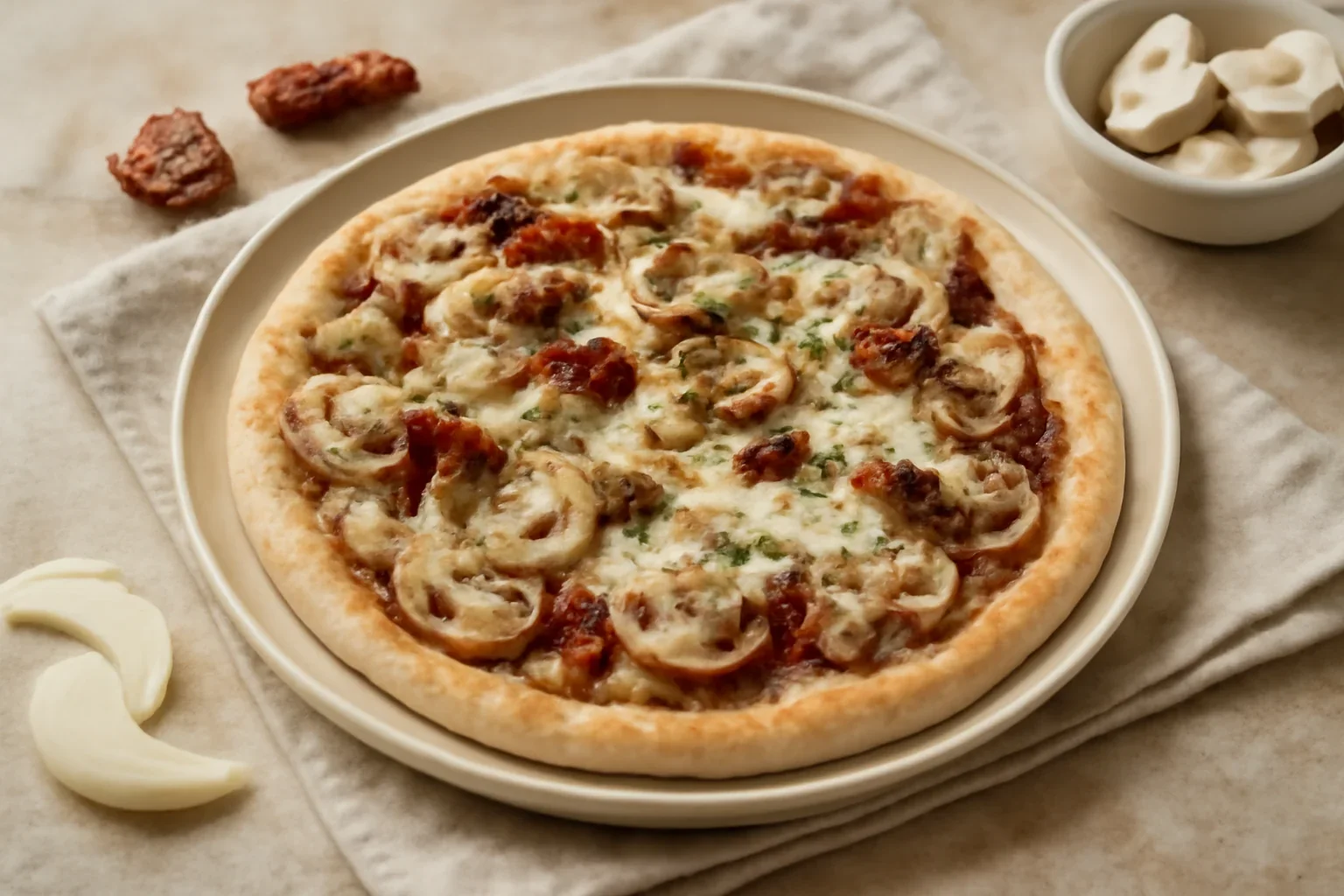 Lipie cu legume si mozzarella Dieta Rina – pizza dietetica