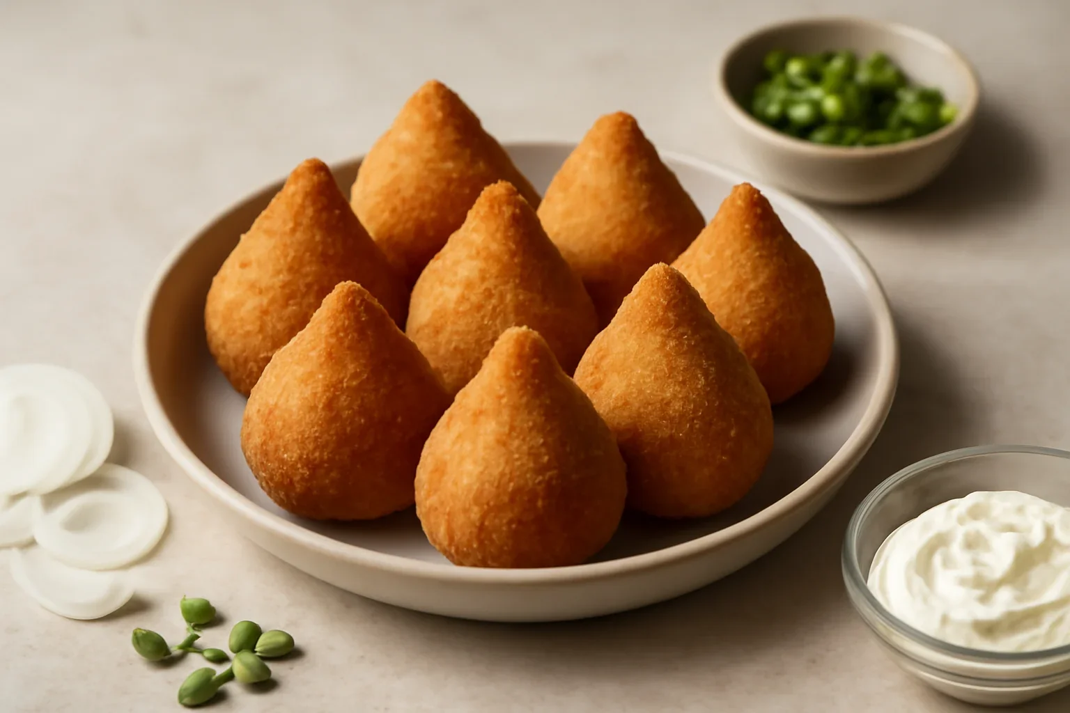 Coxinhas de frango, crochete in forma de copanele