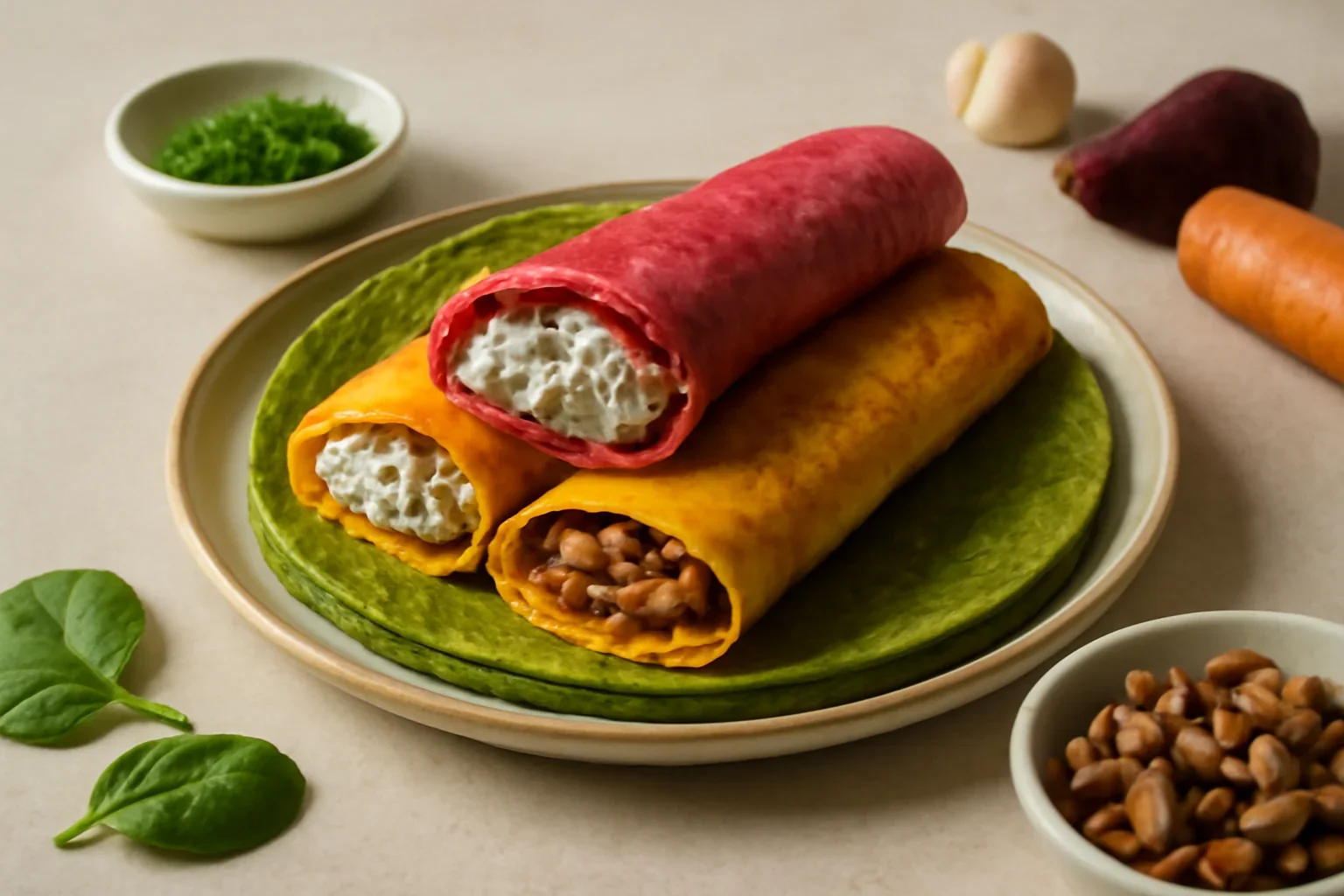 Clătite colorate – să fie desert.. să fie aperitiv?