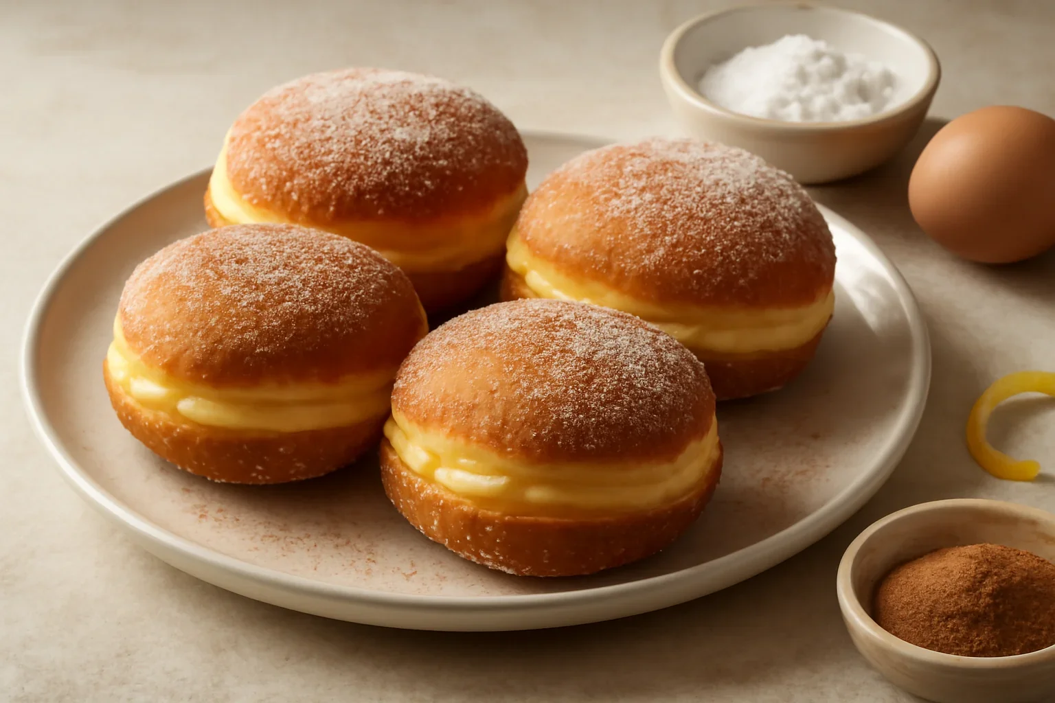 Gogosi berlineze, bolas de berlim