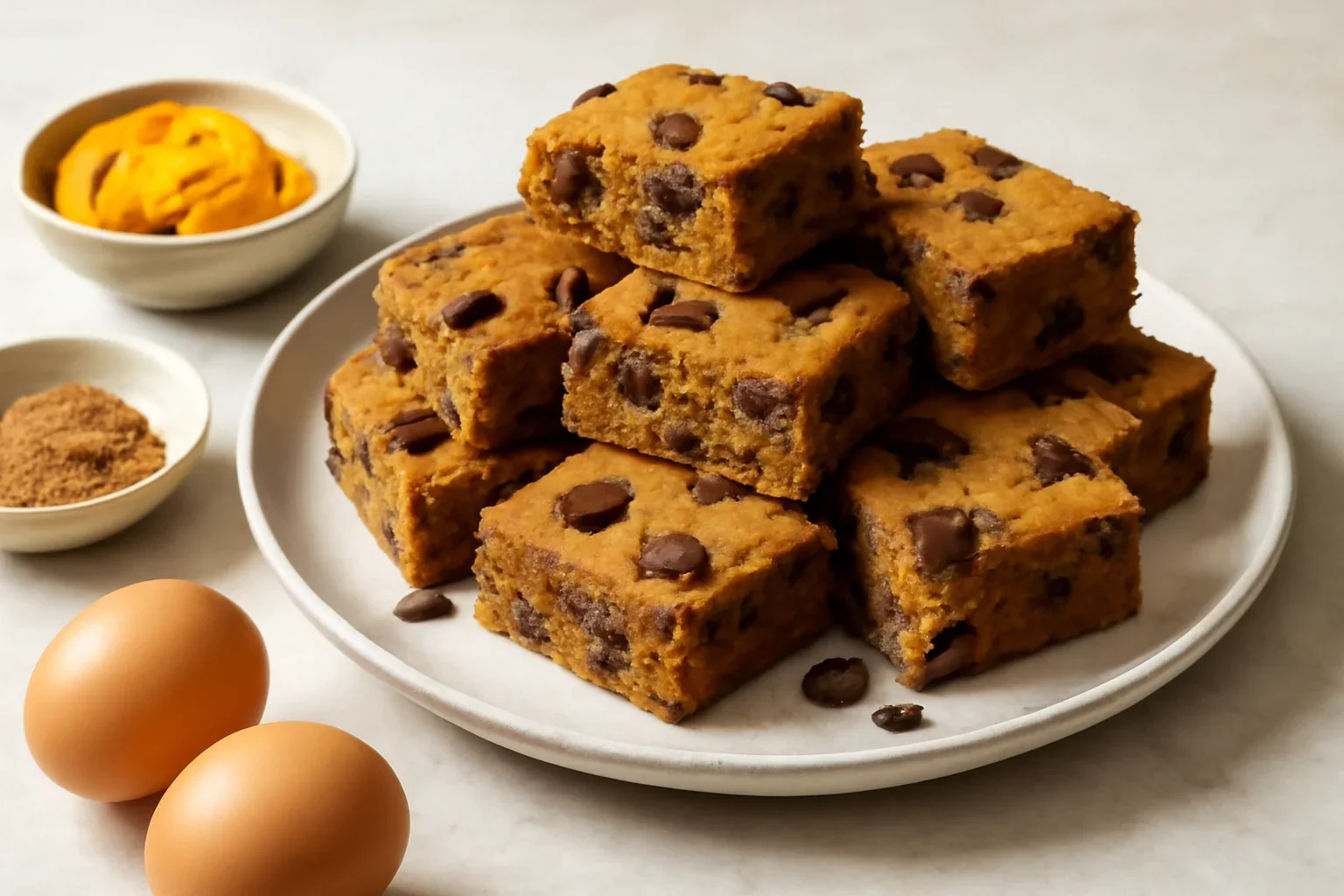 Blondies cu dovleac