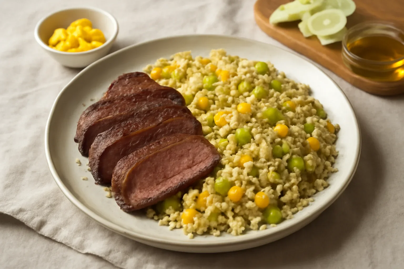 Friptură de vită cu cuscus