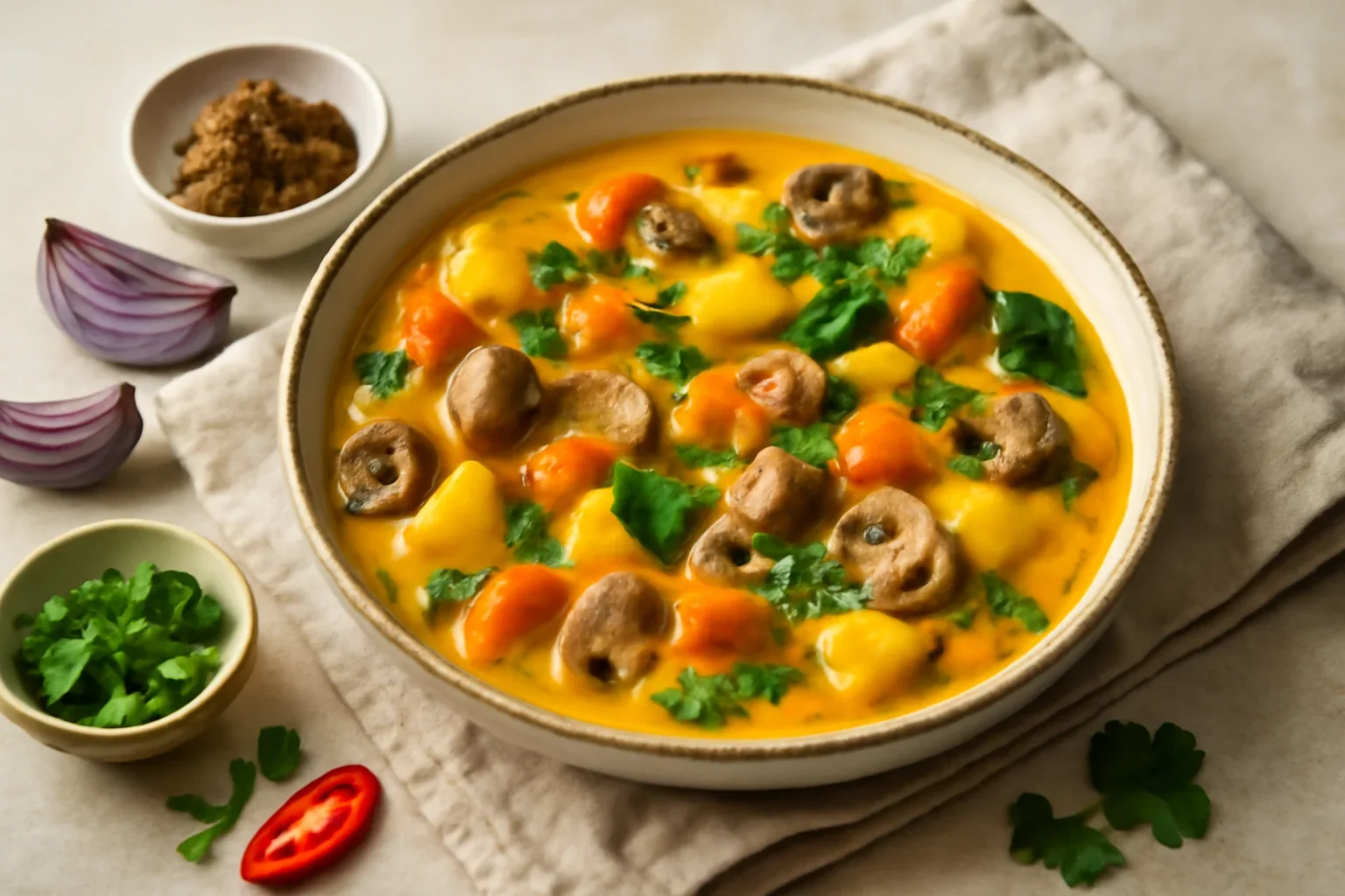 Curry vegan și de post