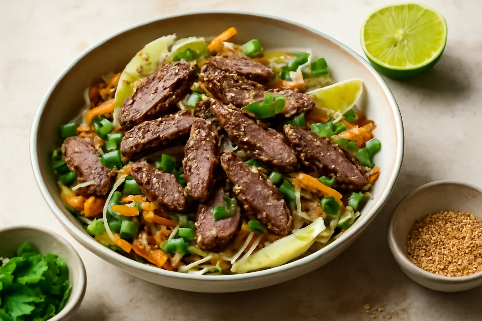 Salată cu carne de vită