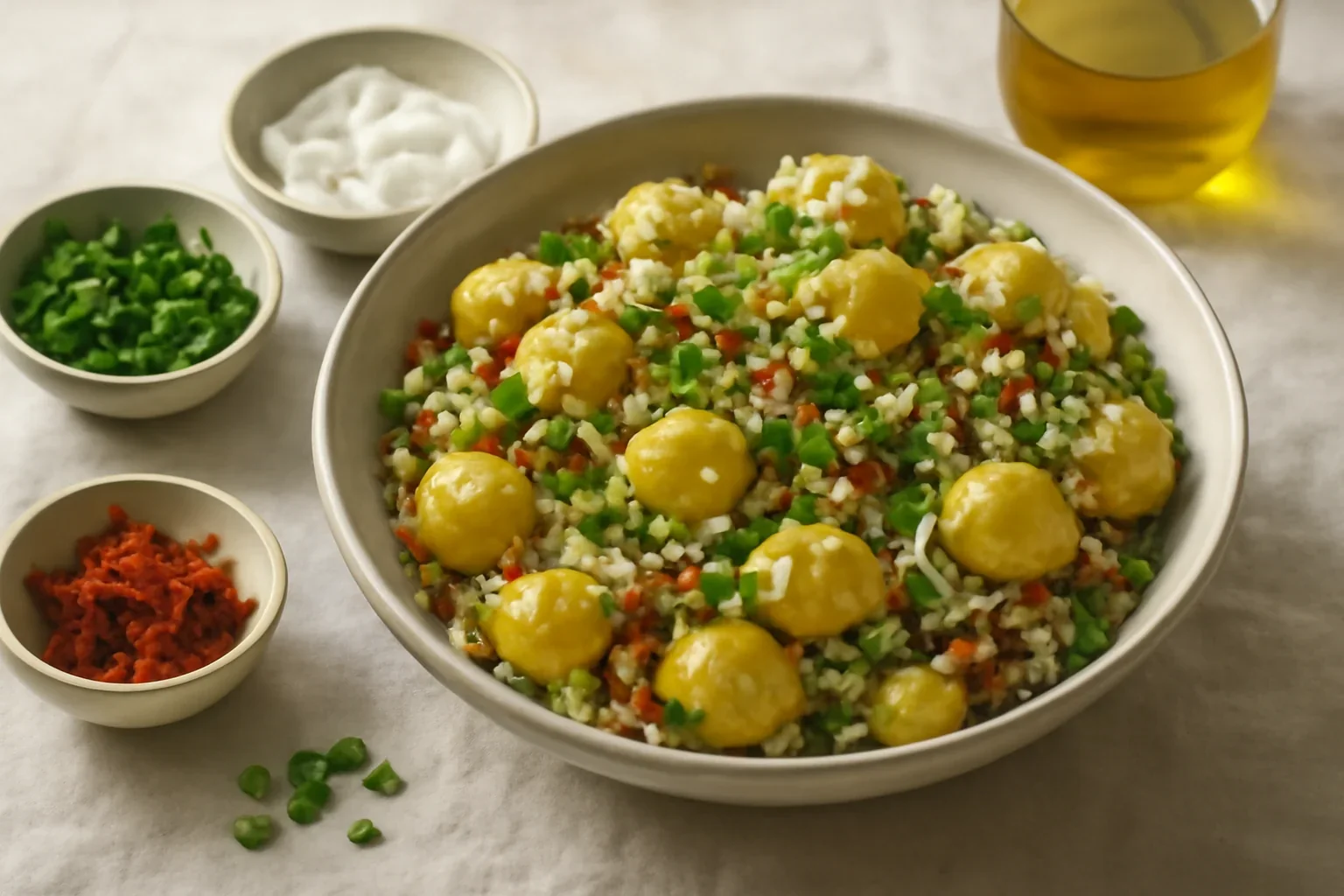 Salată de cartofi cu quinoa