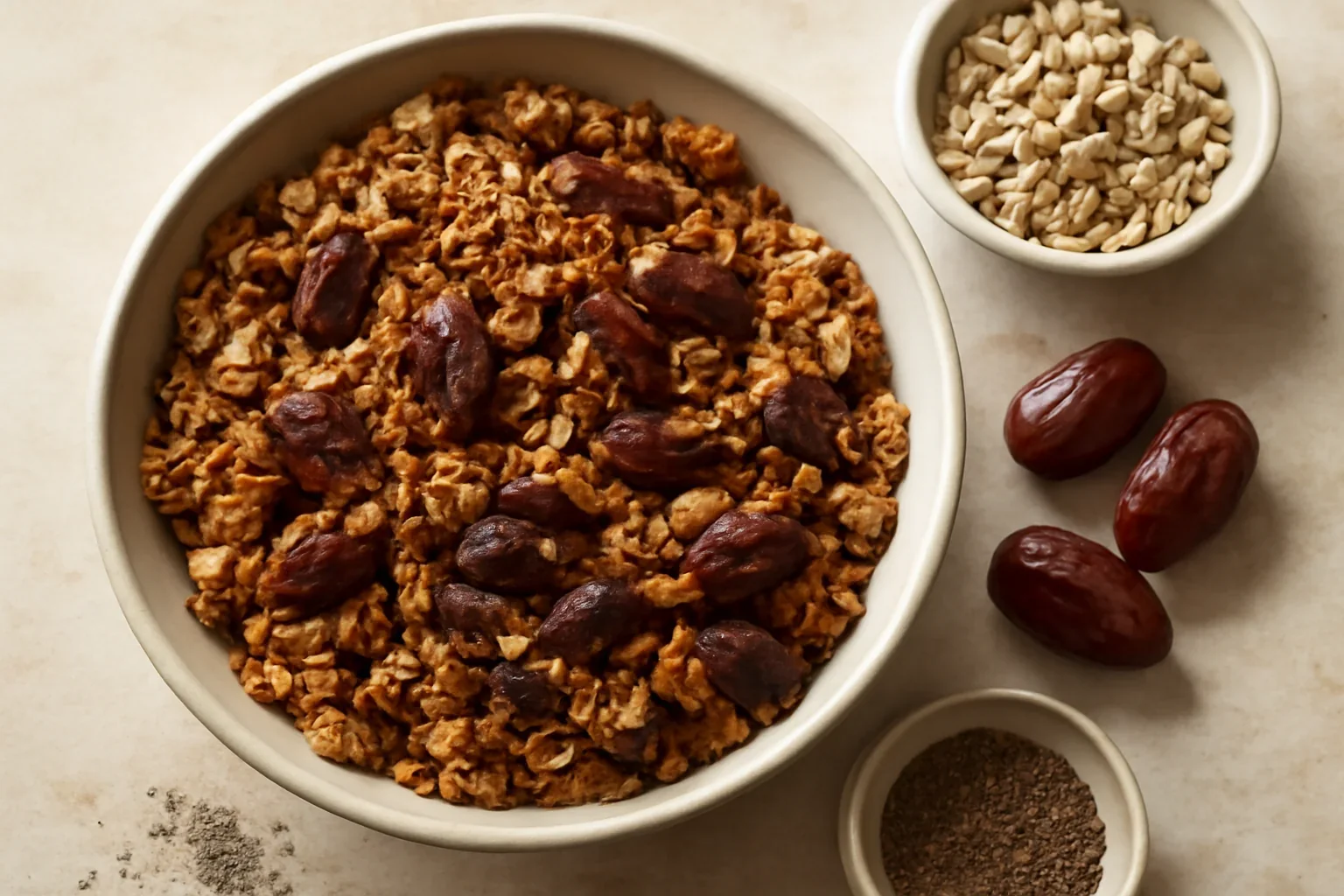 Granola cu curmale