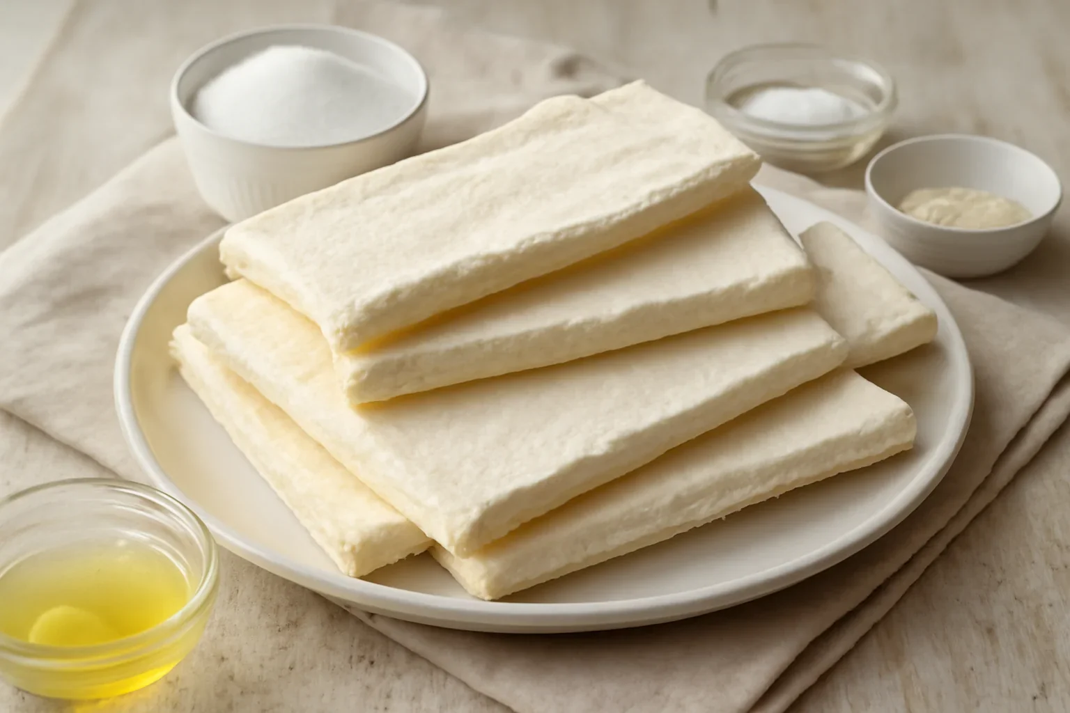 Foi simple din bezea albă (dreptunghiulare) – rețeta de foi crocante din albușuri (swiss meringue sau bezea elvețiană)