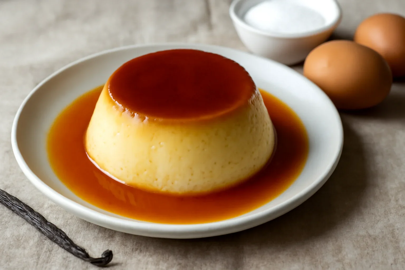 Crema de zahar ars, desertul copilariei fin si cremos