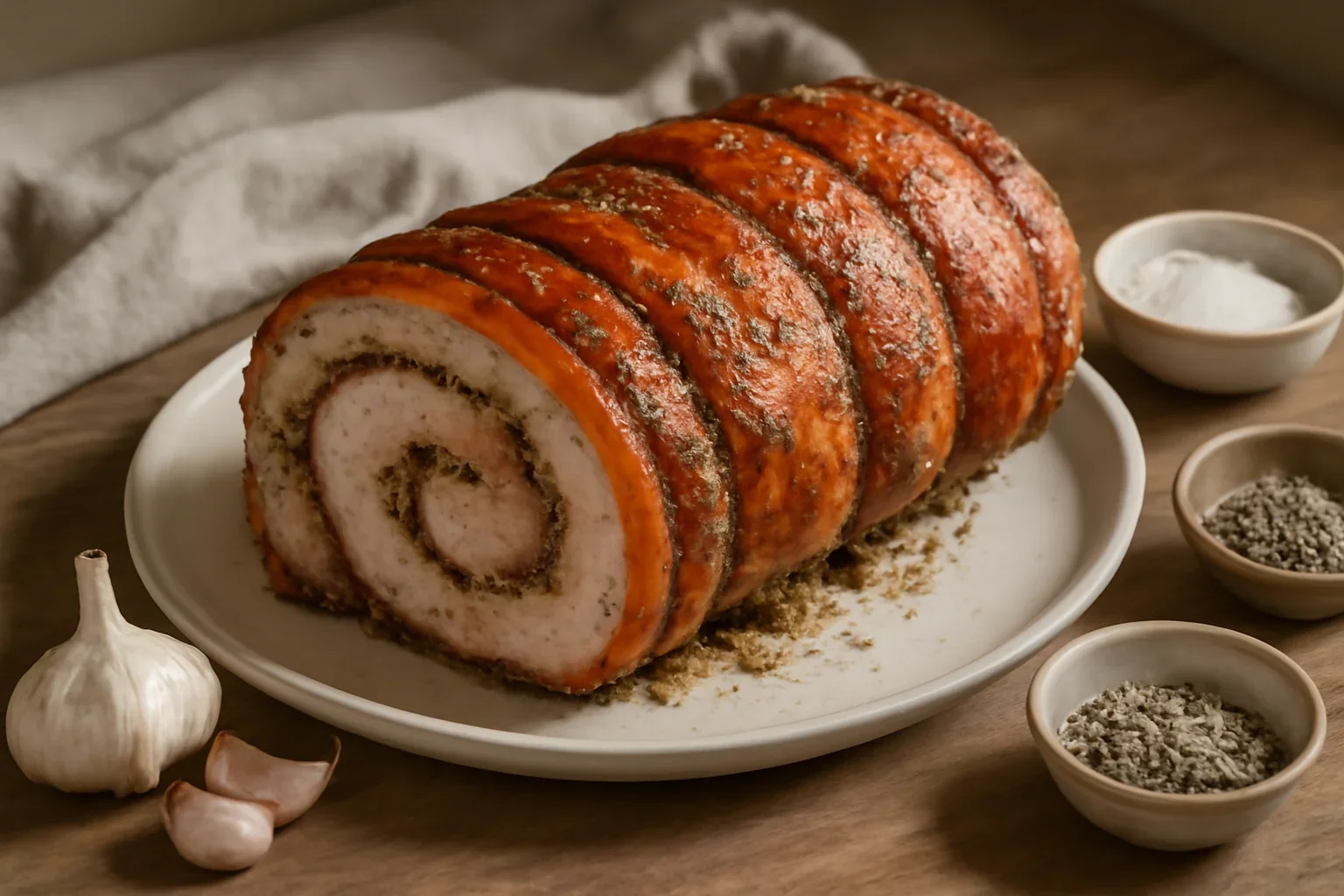 Porchetta reteta originala italiana