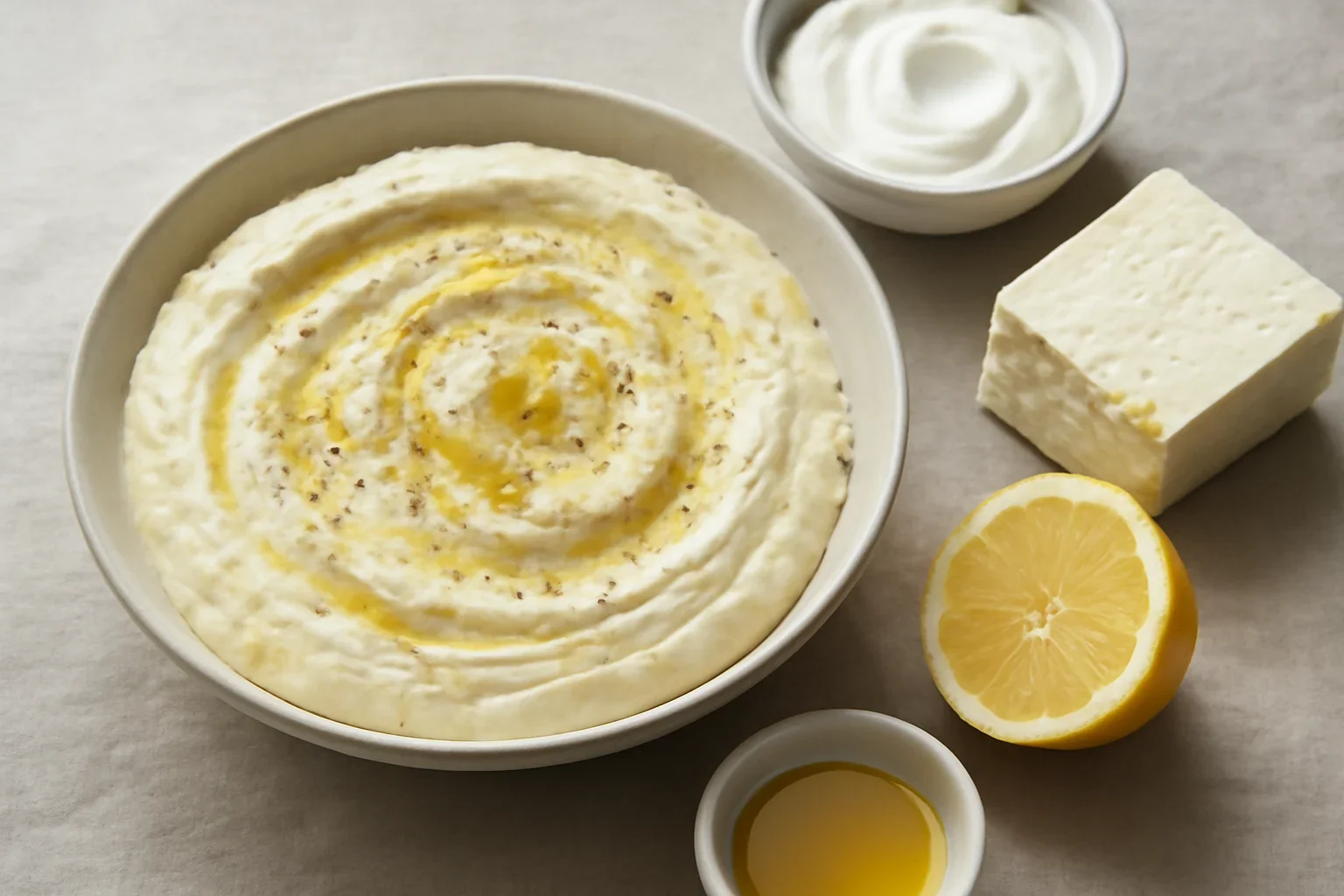 Pastă din brânză feta