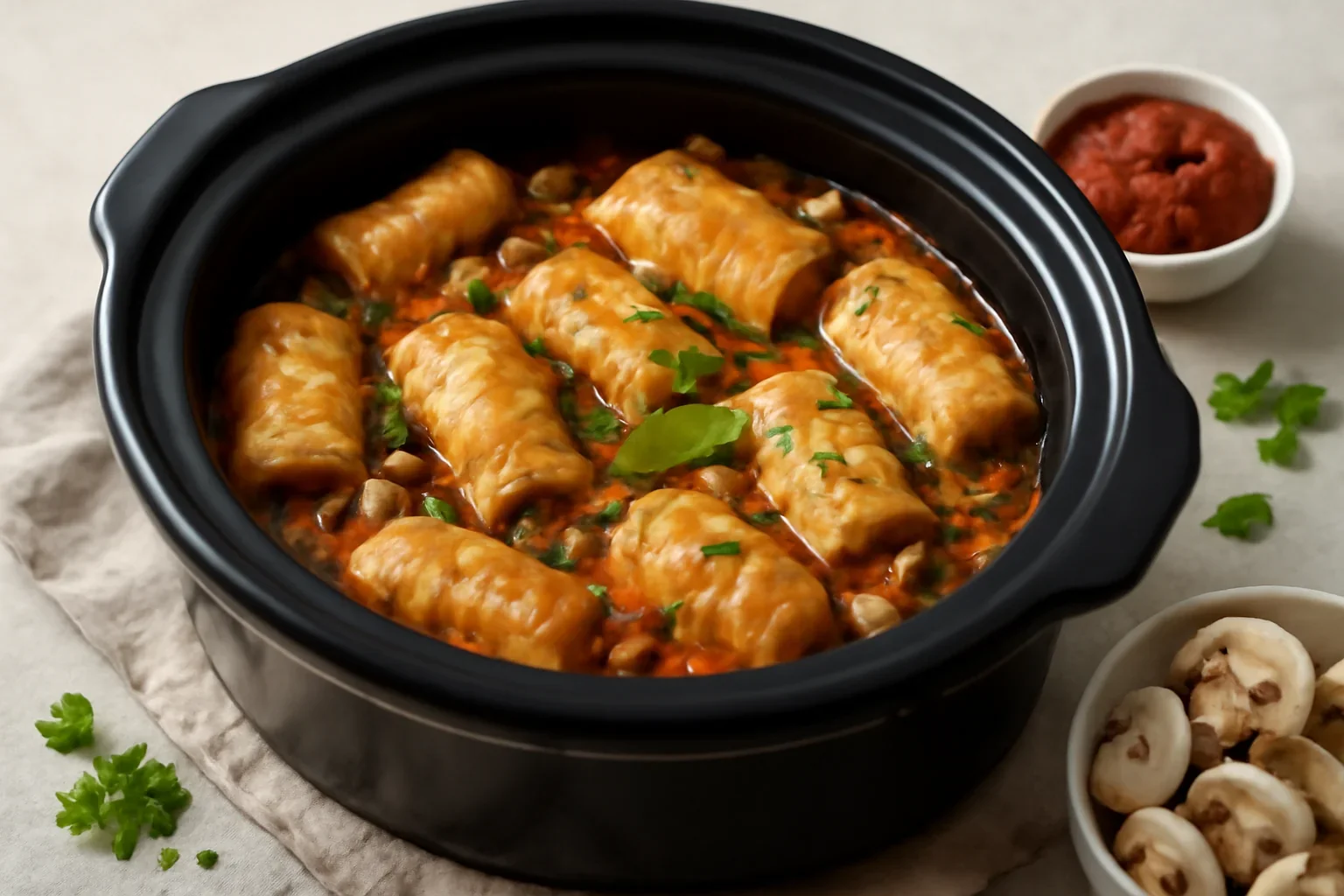 Sarmale de post gatite la slow cooker Crock Pot