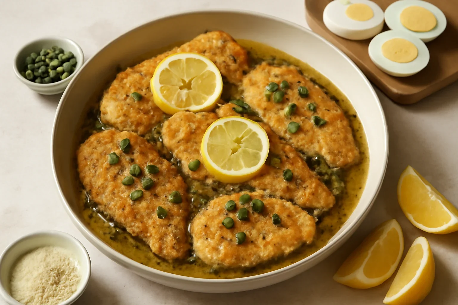 Piccata de pui – Pui Piccata