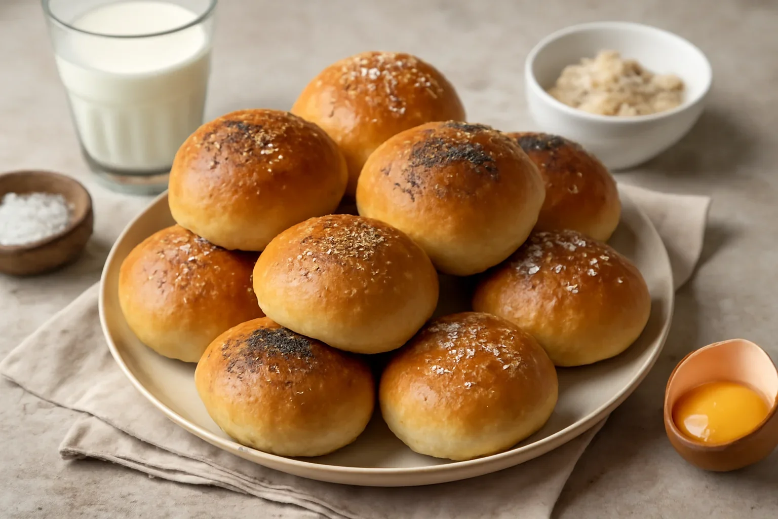 Chifle de casa extra pufoase cu lapte