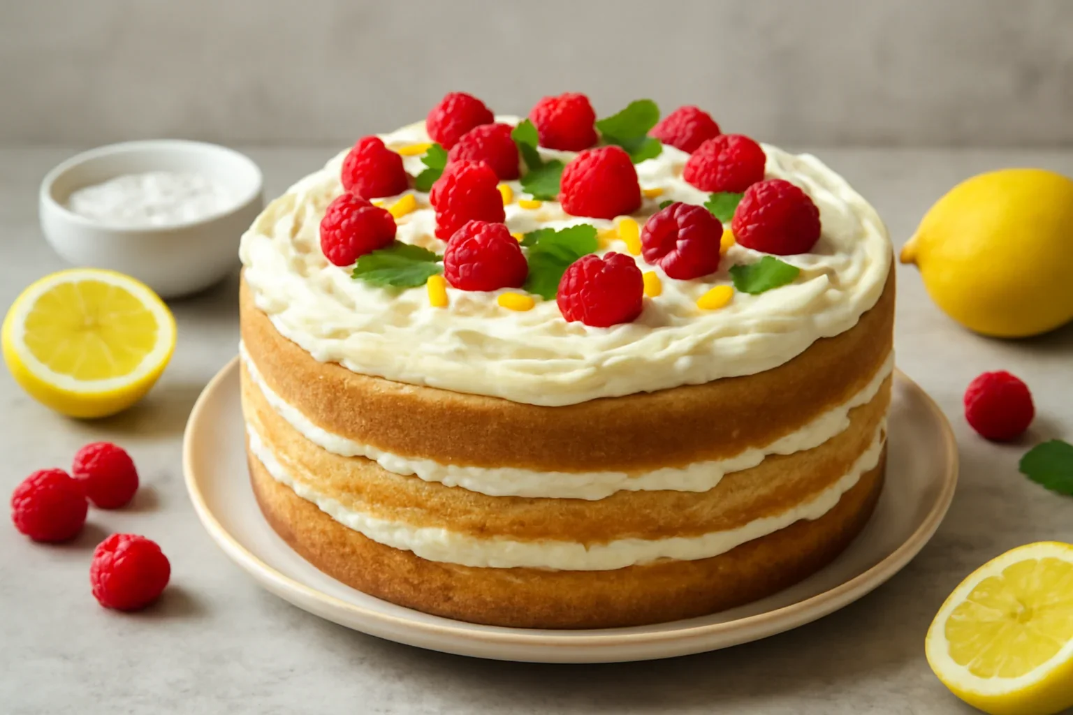 Tort cu lămâie și mascarpone – rețeta video Tort tiramisu cu lămâie