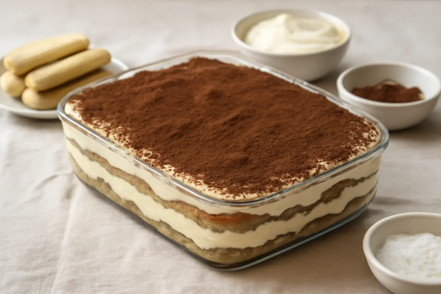 Tiramisu, reteta italiana, prajitura facuta la rece, fara coacere