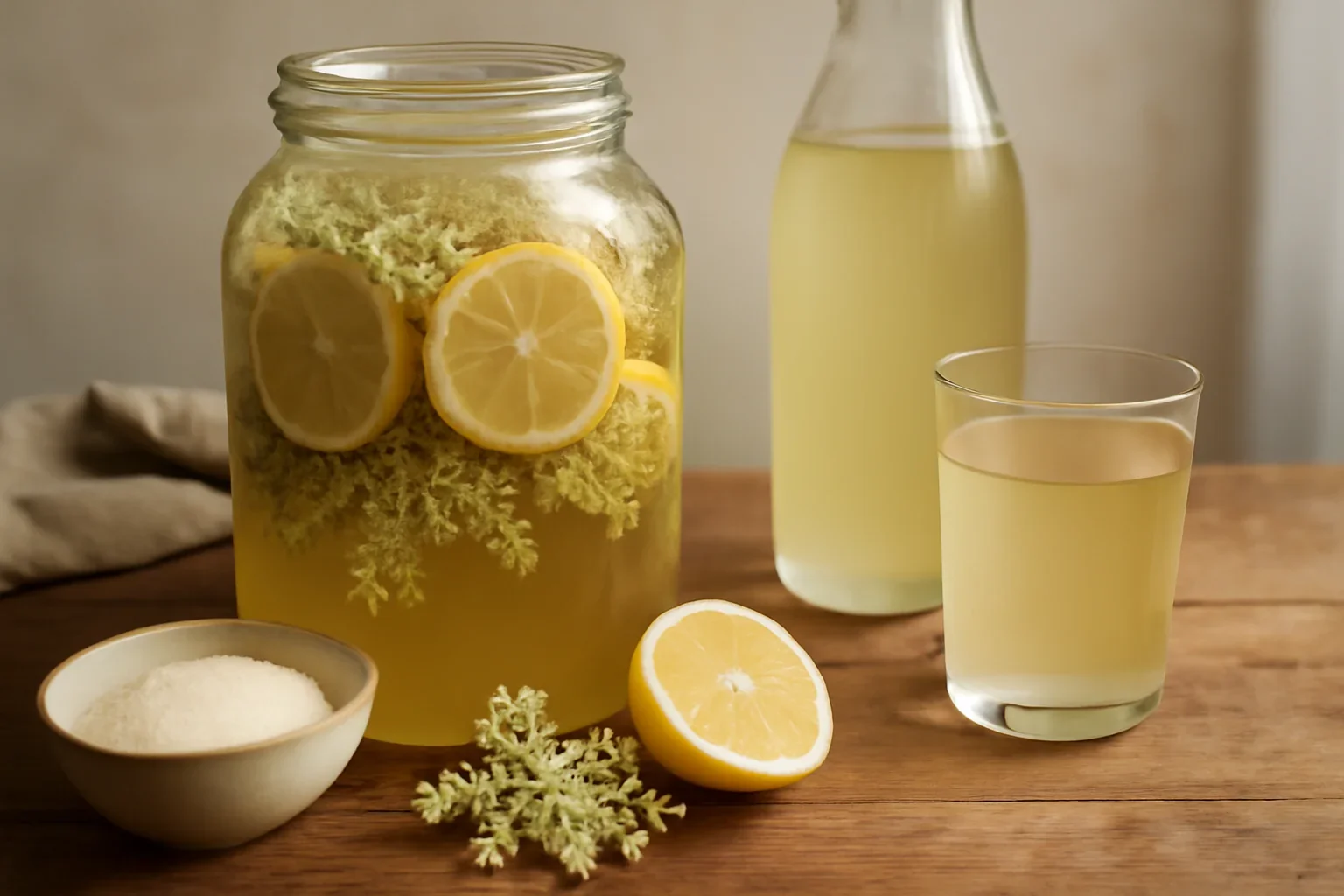 Sirop de soc facut in casa