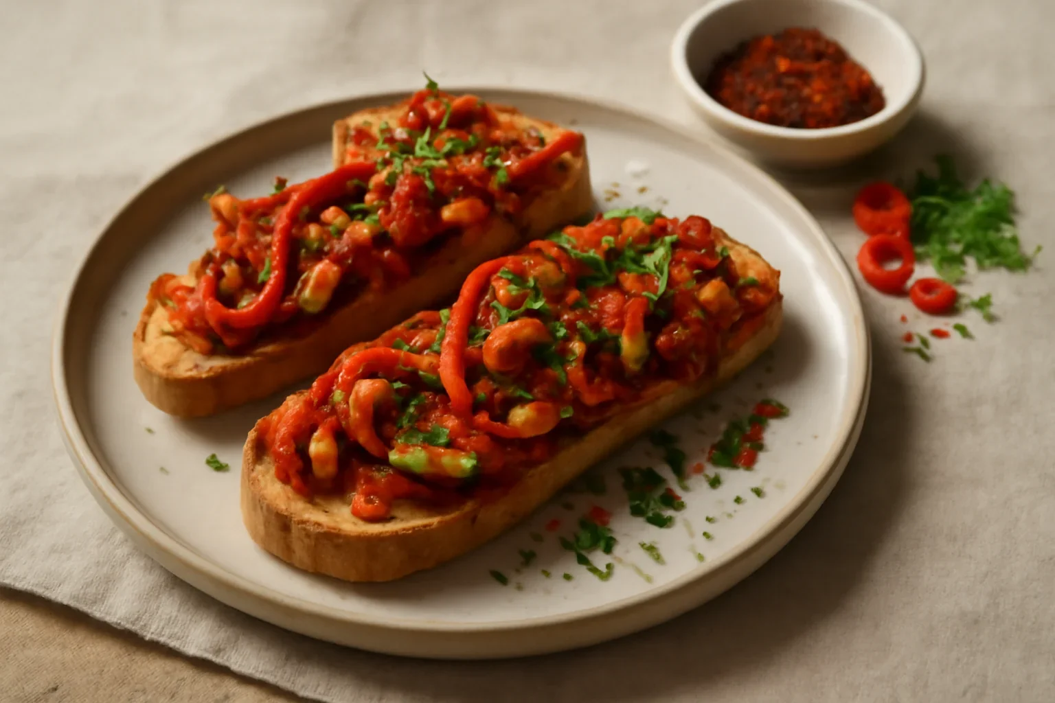 Bruschette diabolice
