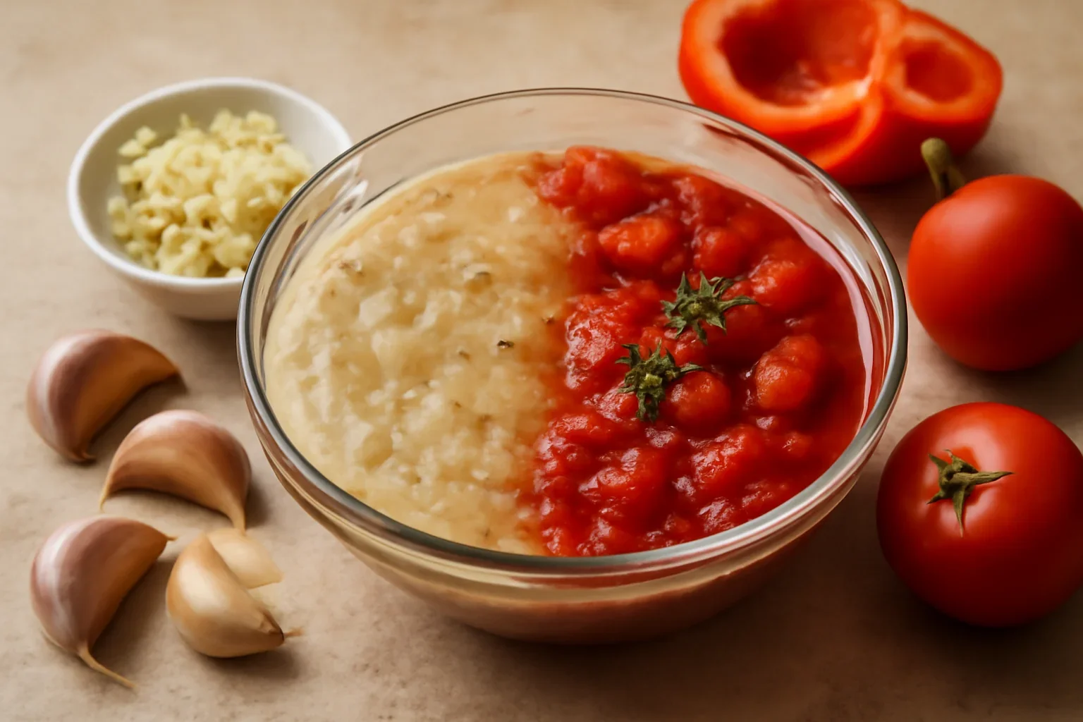 Mujdei, sos de usturoi simplu sau cu diverse combinatii