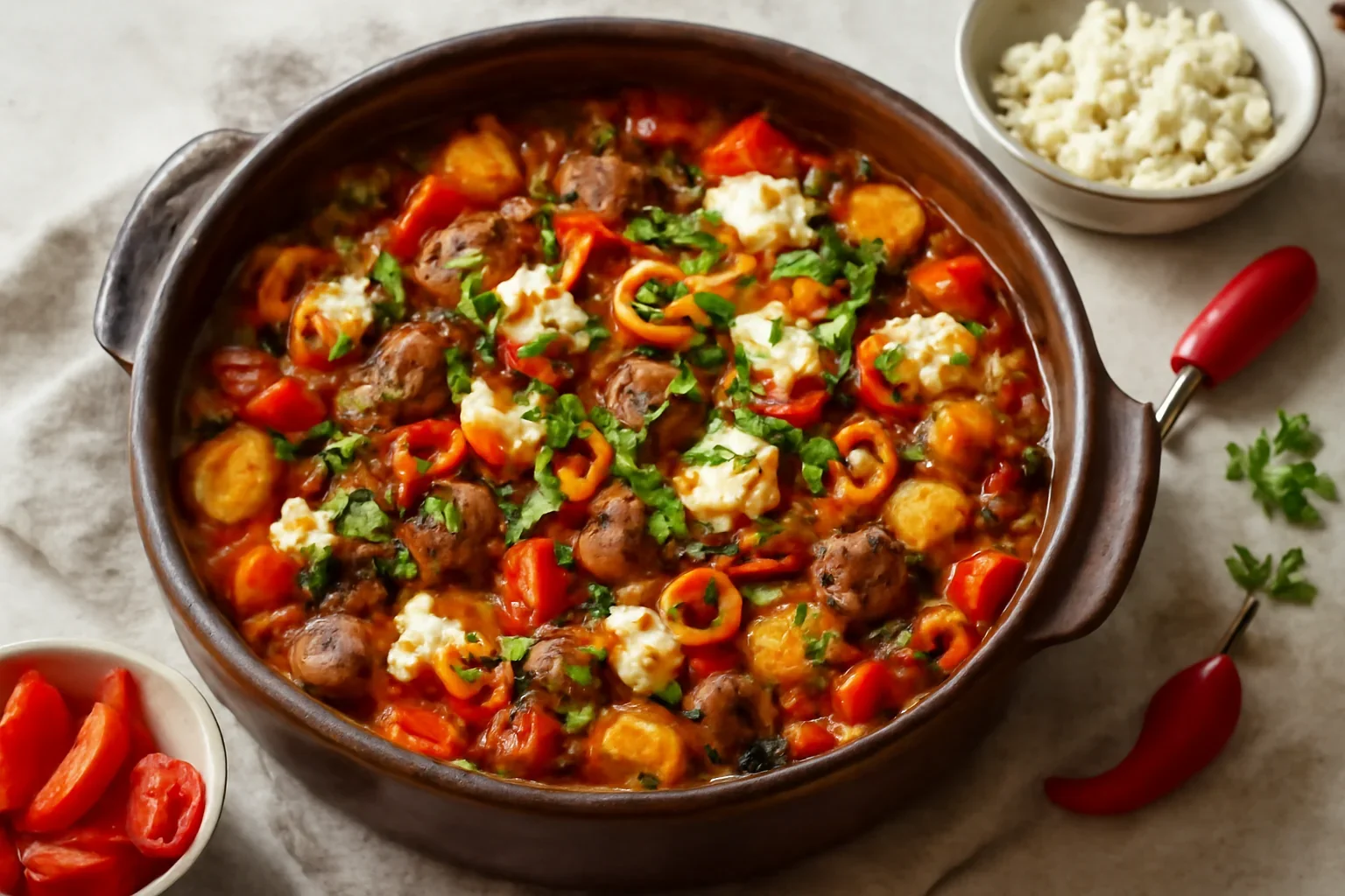 Ghiveci cu carne si legume reteta turceasca