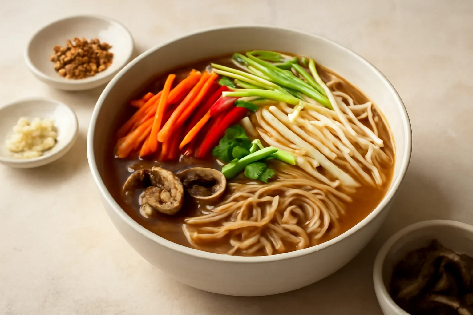 Supa cu noodles ramen