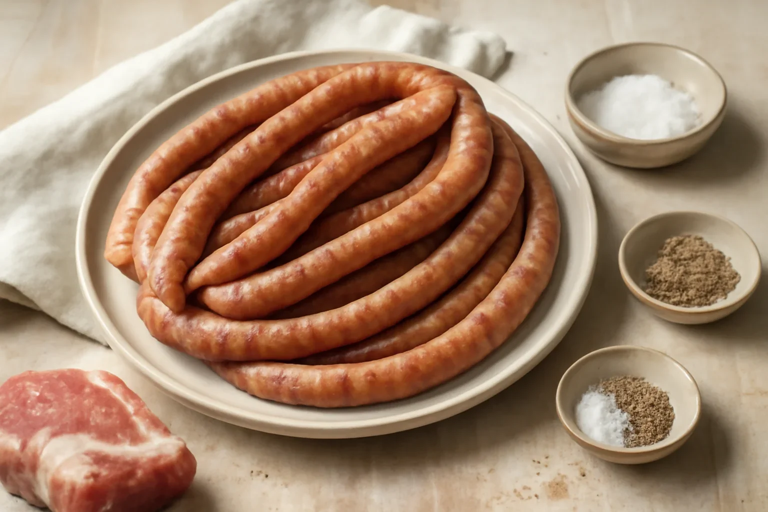 Cârnați cabanos de casă rețeta de cabanoși delicioși și naturali