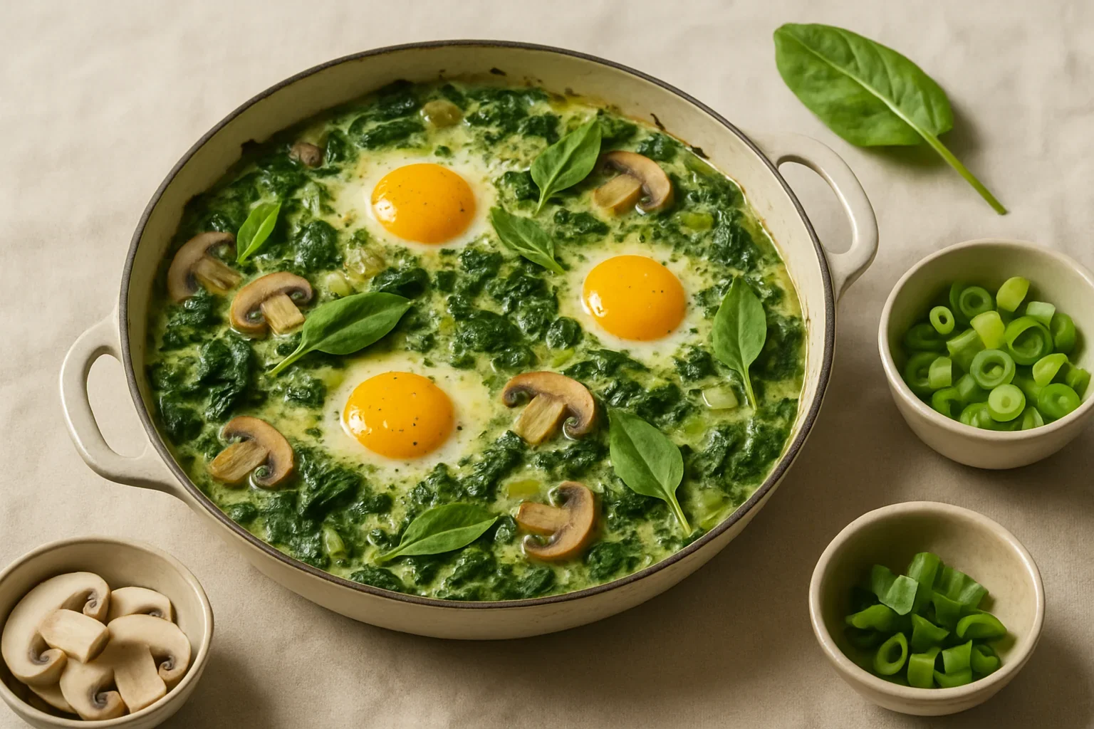 Shakshuka primăvăratică