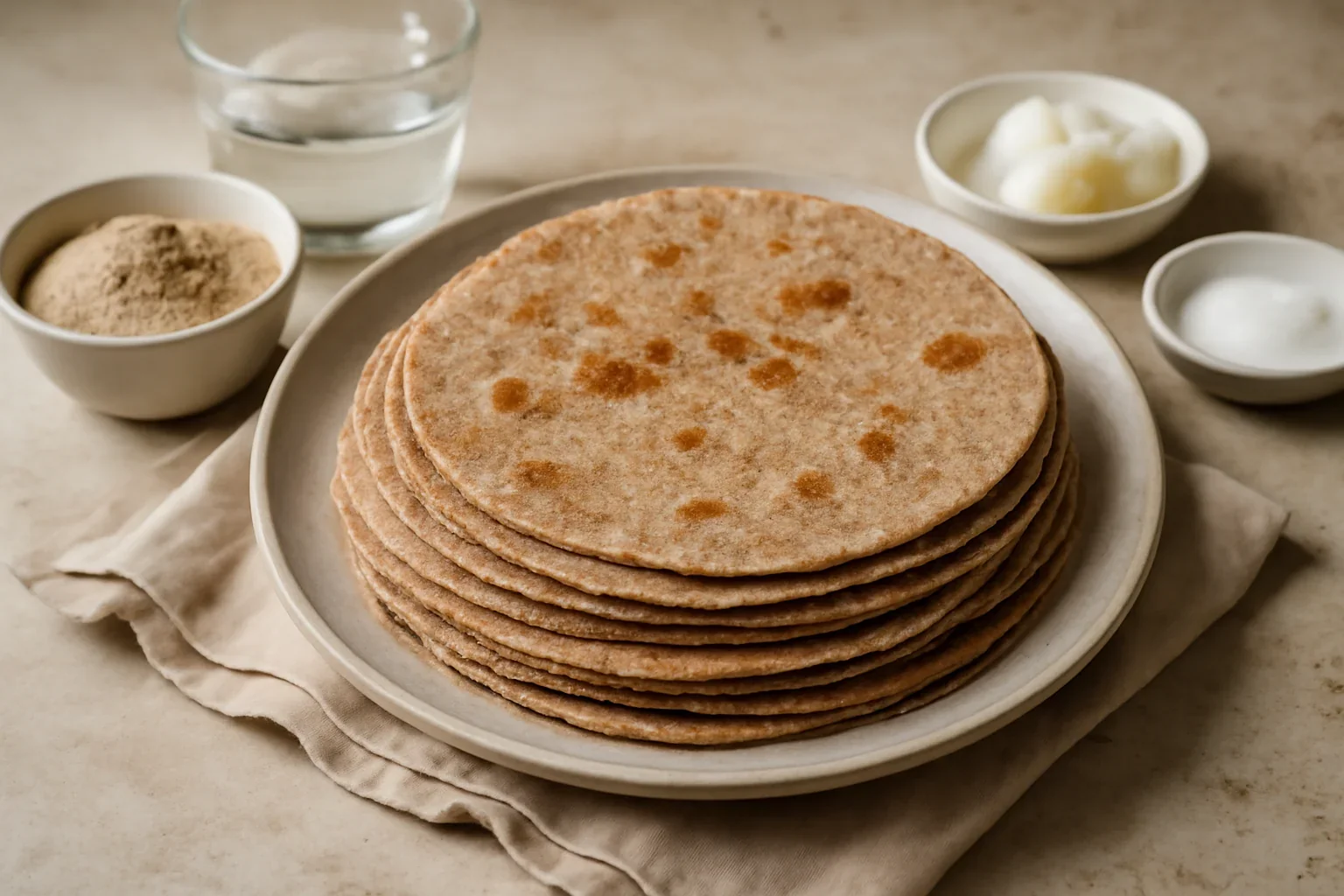 Tortilla integrală - rețetă de bază