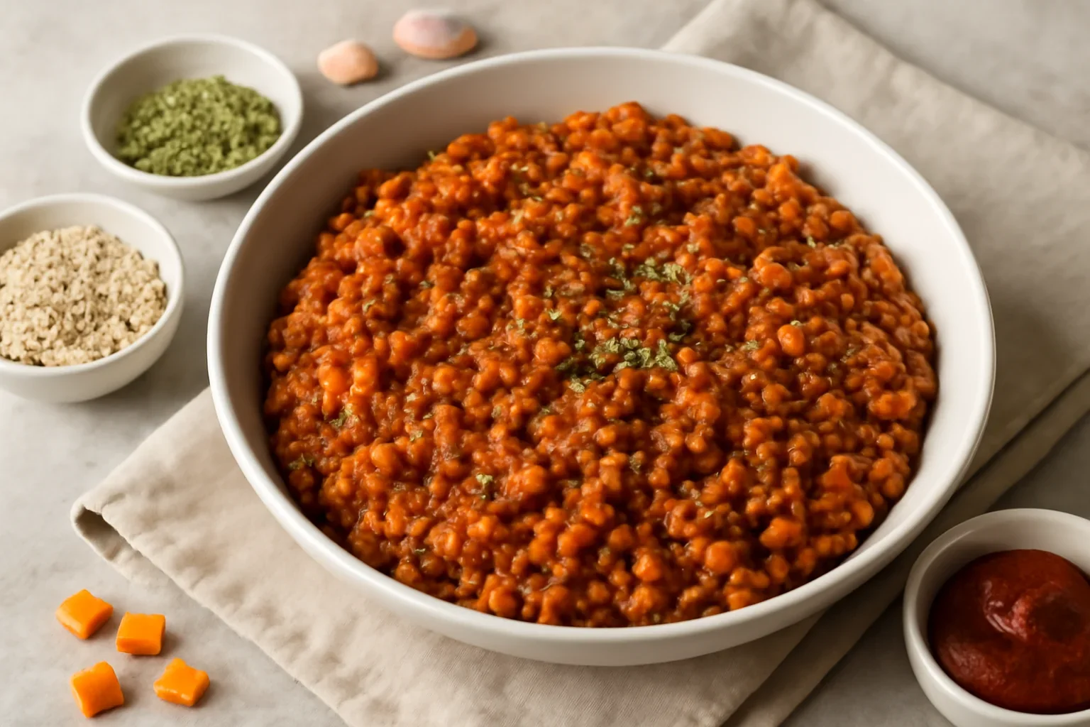 Sos pentru paste gen bolognese de post – rețeta vegană