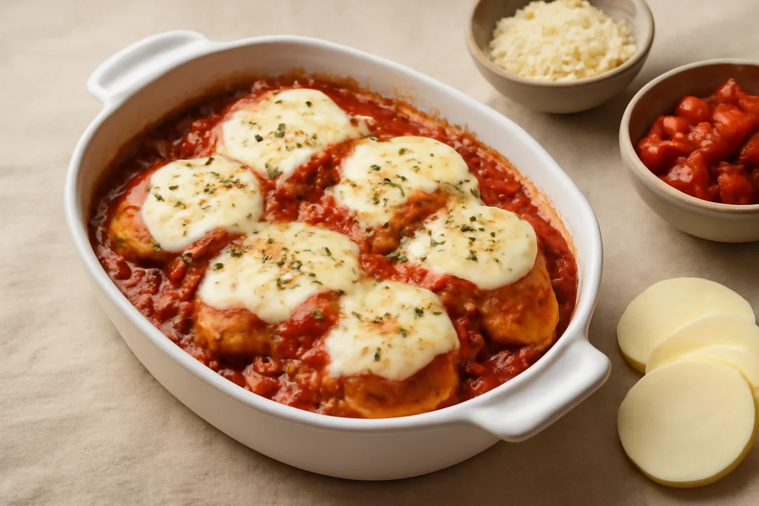 Pui parmigiana