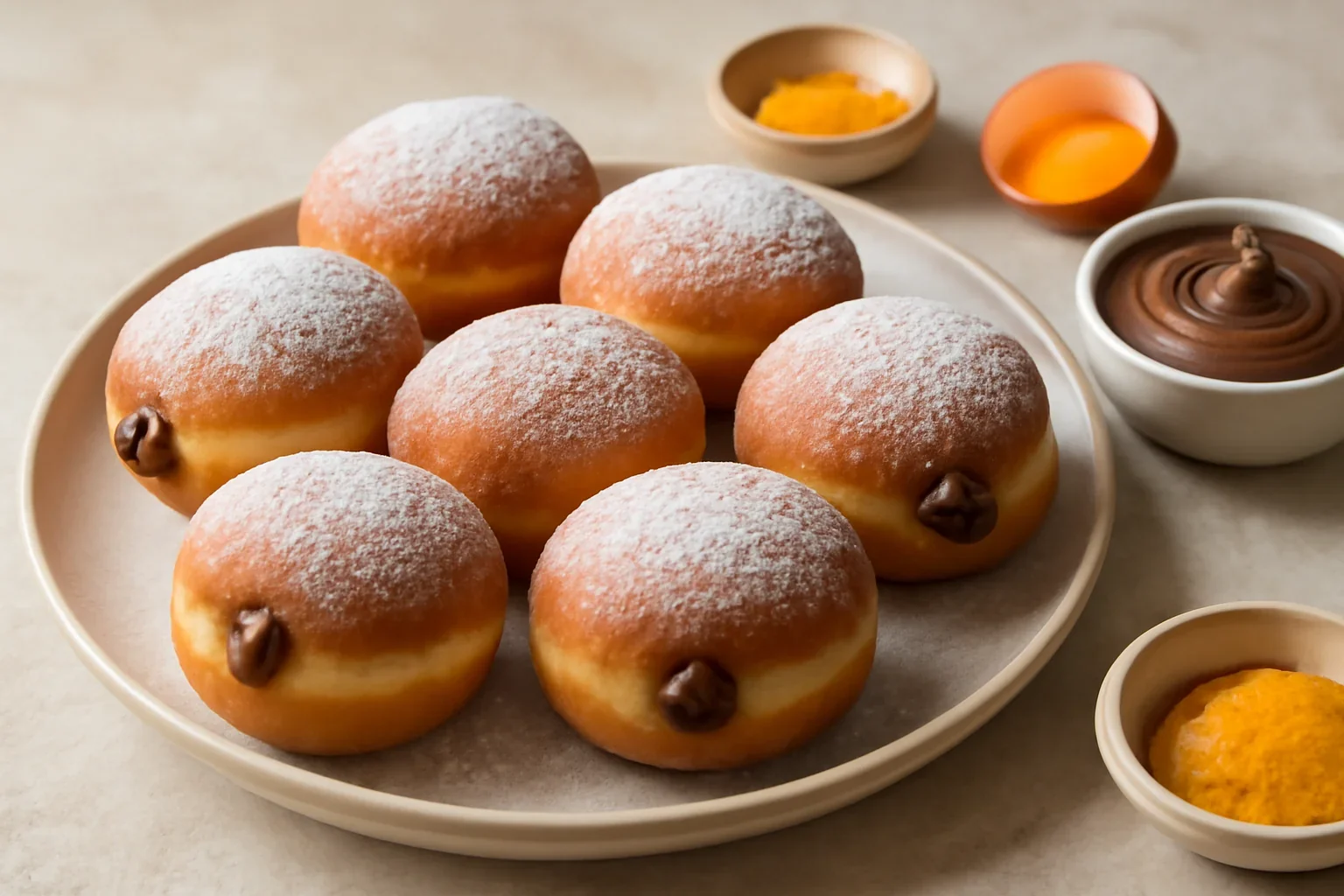 Bomboloni (gogosi italiene)