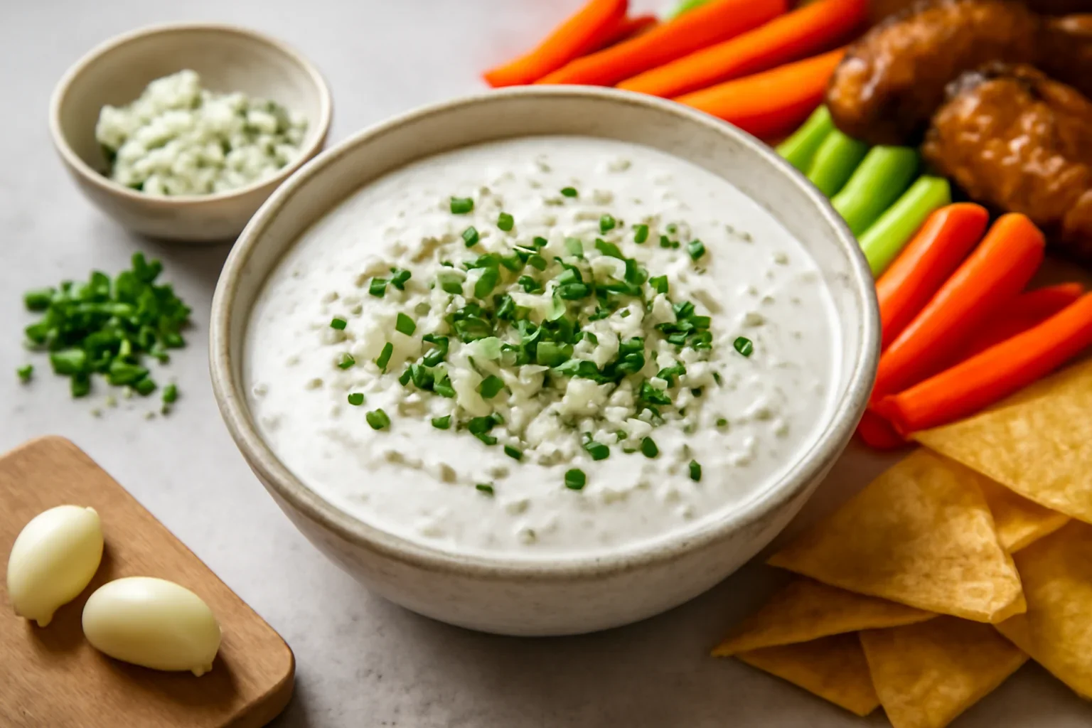 Sos de brânză albastră – rețeta de blue cheese dip (la rece)