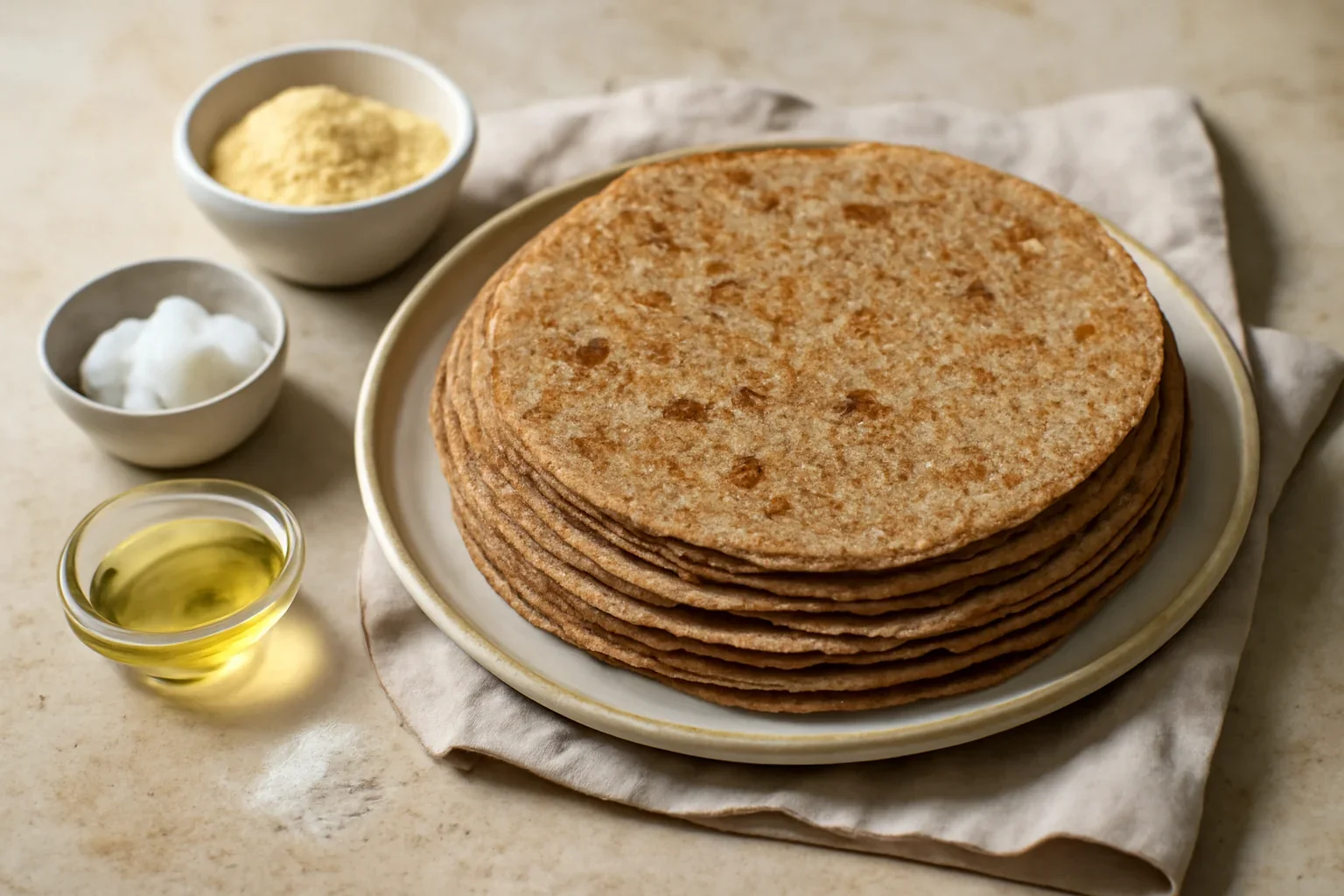 Tortilla integrală de casă