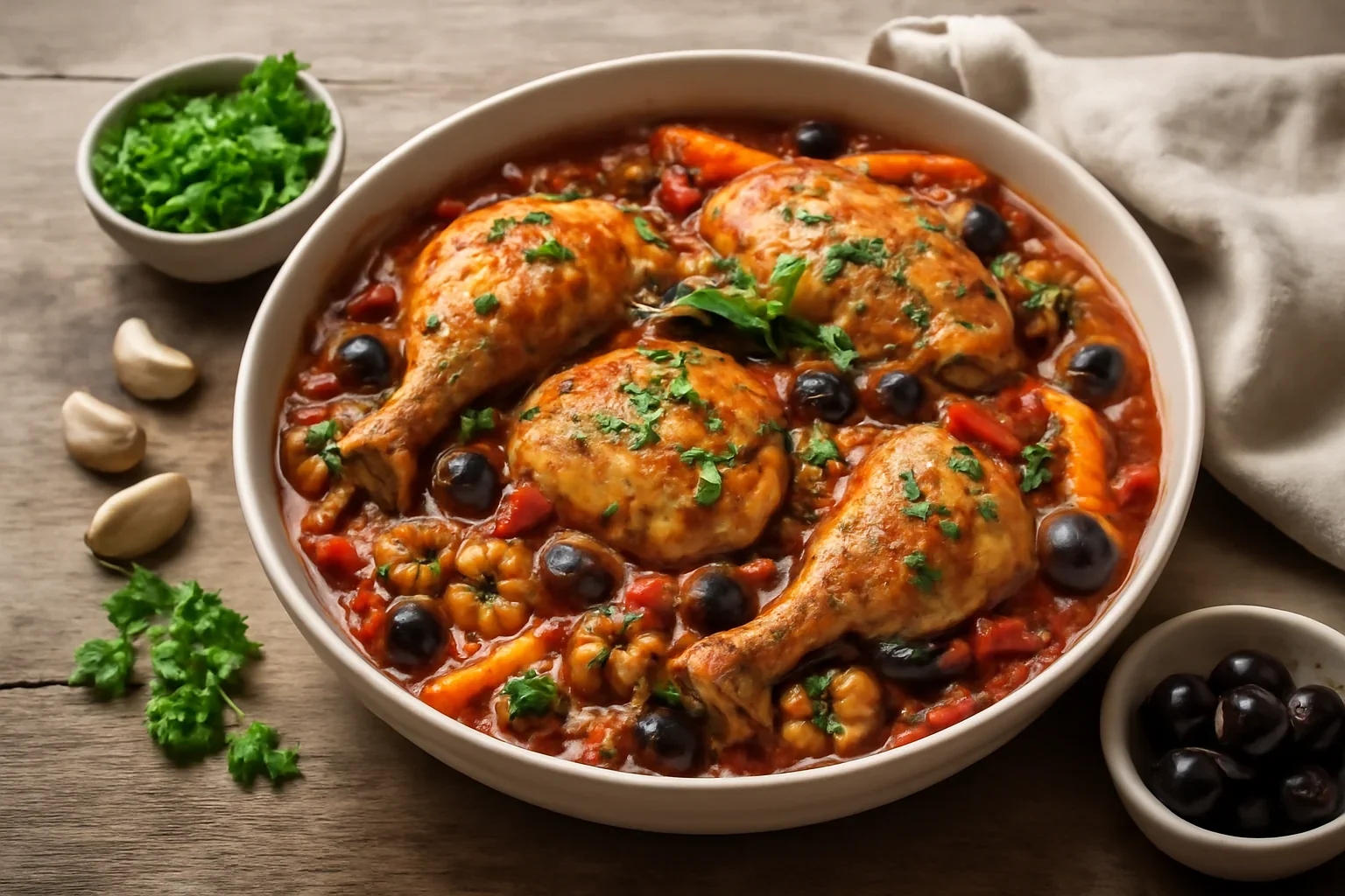 Pui cacciatore / Pui in stil vanatoresc