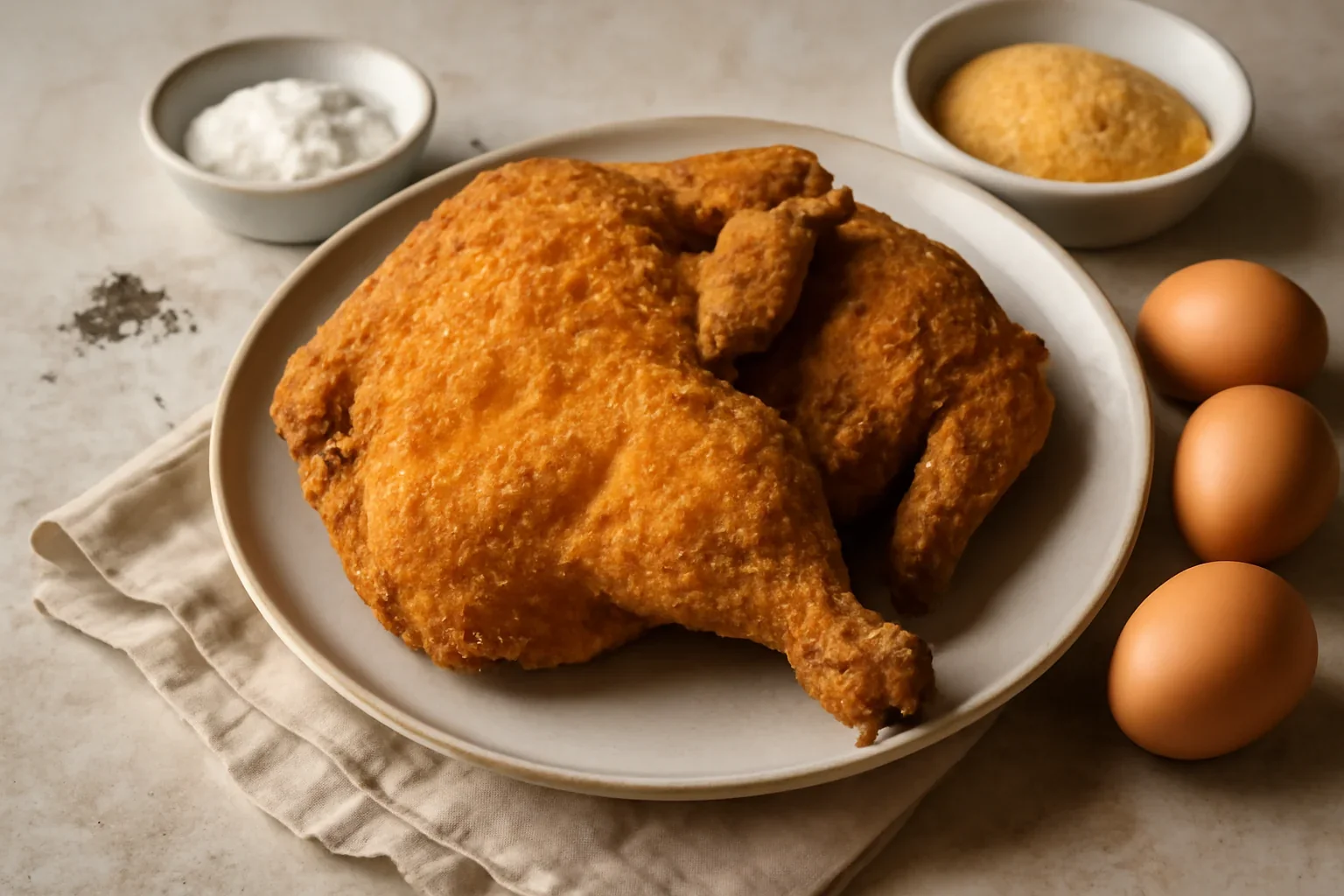 Backhendl reteta de jumatati de pui pane