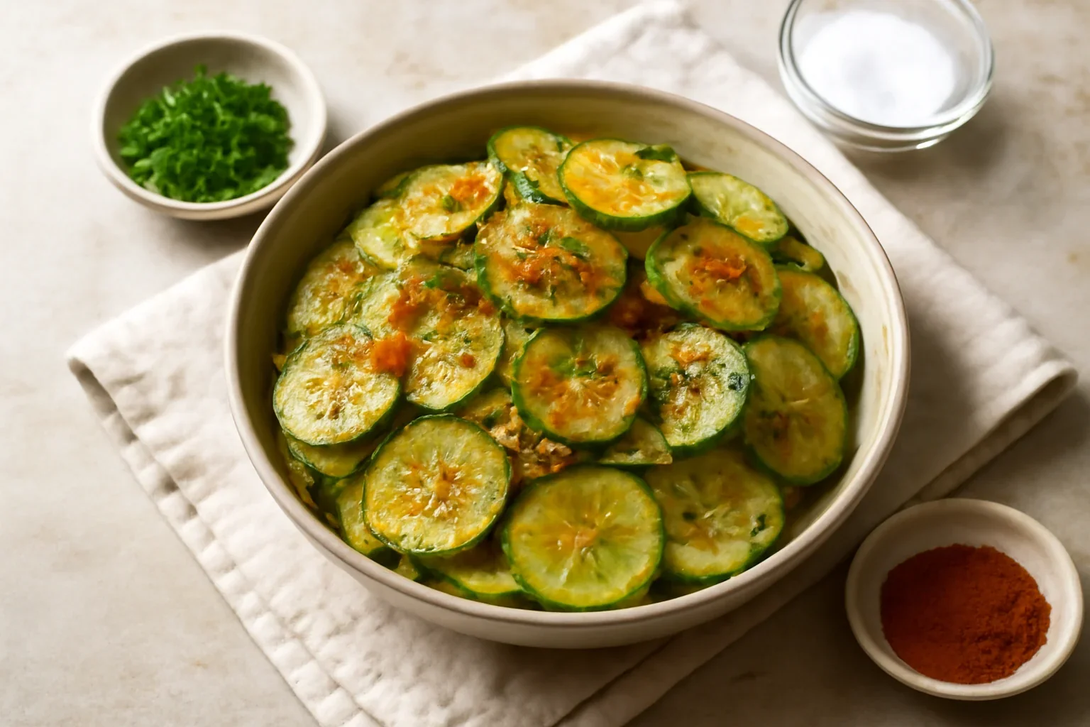 Salata de castraveti cu ceapa si boia – reteta ardeleneasca