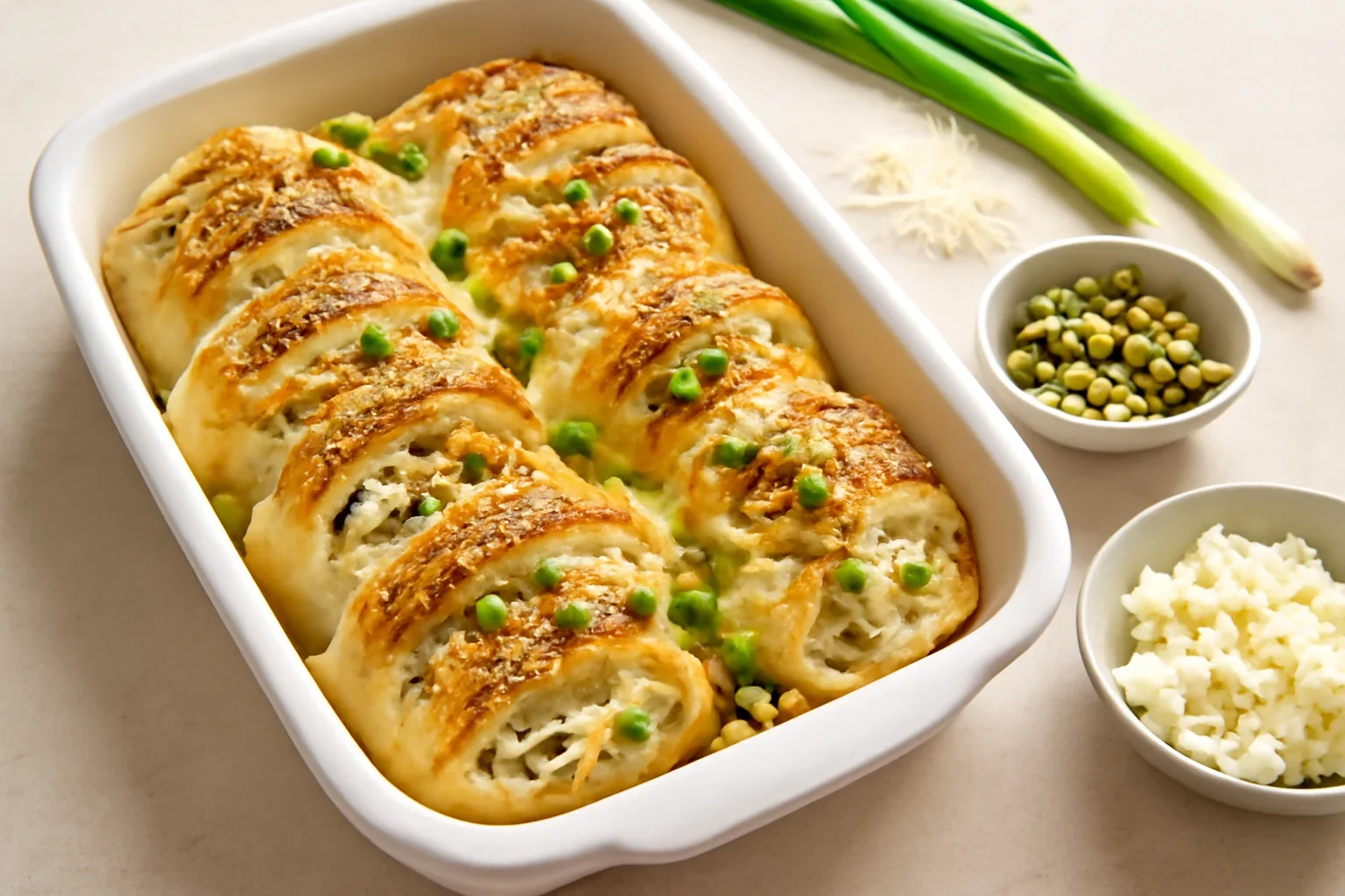 Rulouri quattro formaggi
