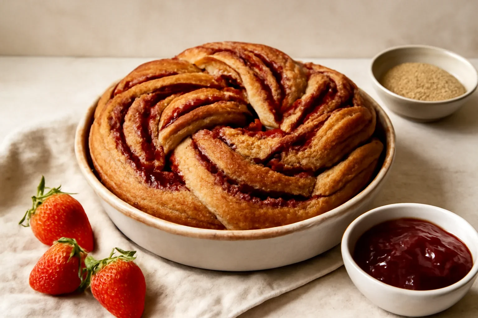 Babka cu căpșuni