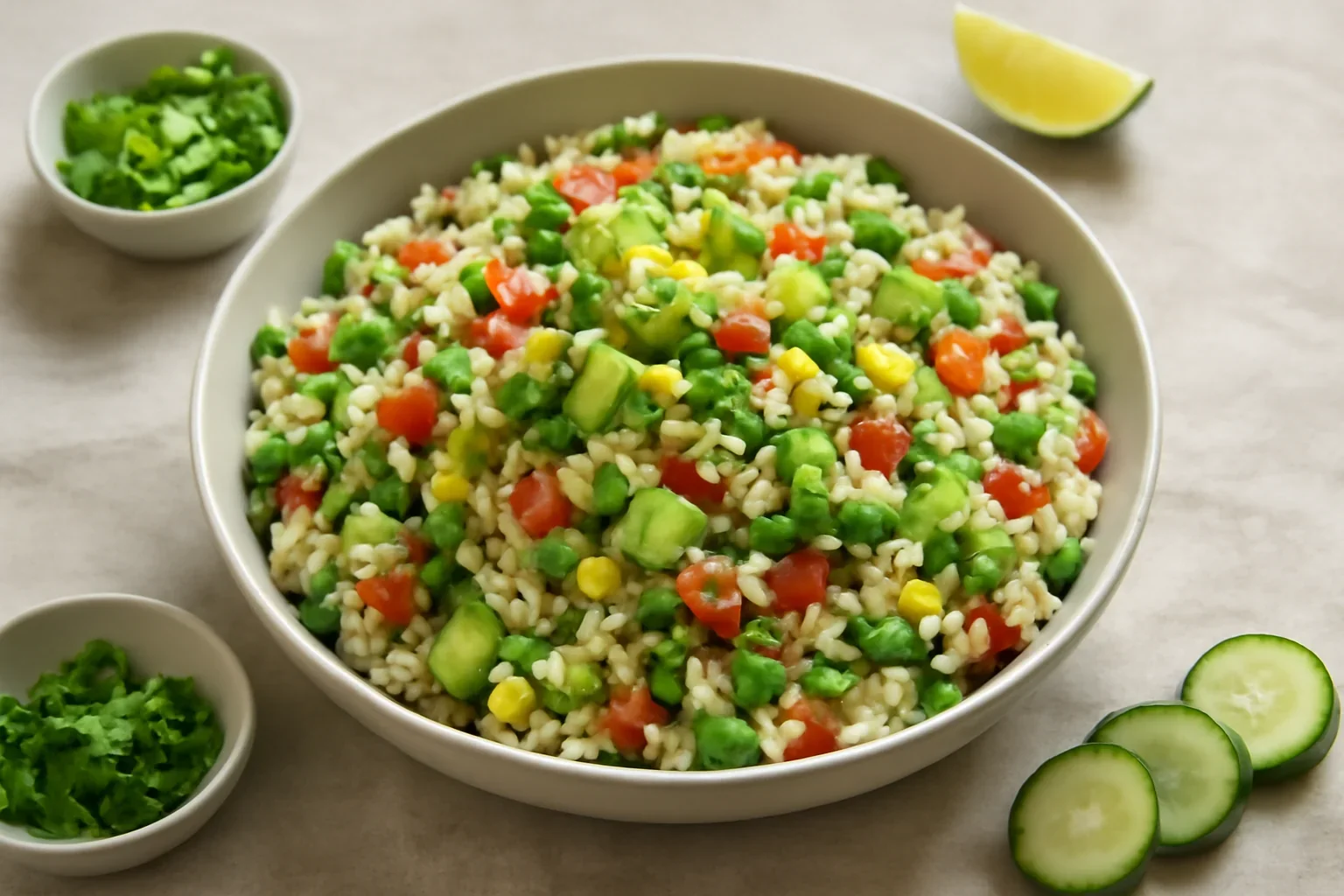 Salata mexicana cu orez