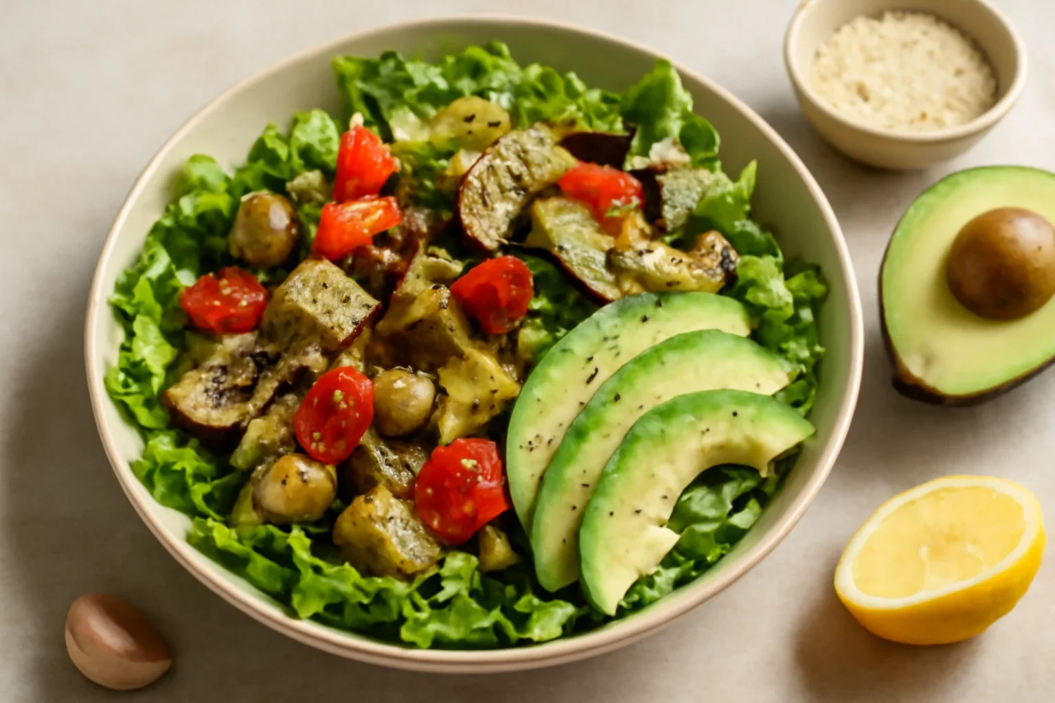 Salade met avocado