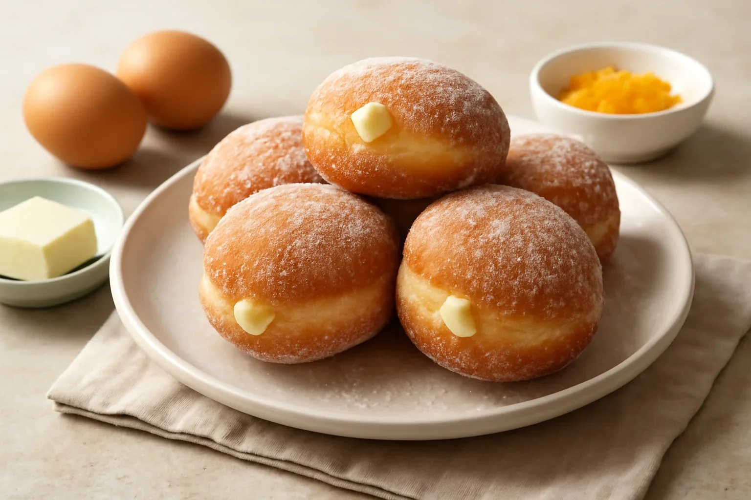 Bomboloni, reteta de gogosi italiene