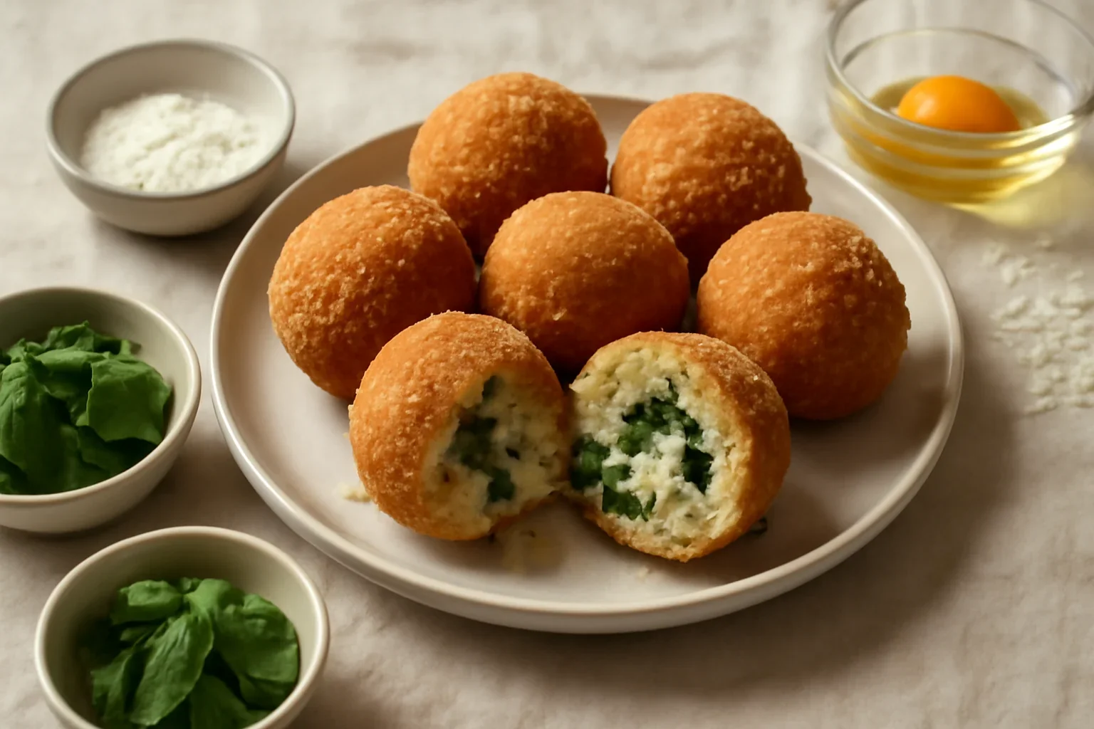 Arancini de poveste (vegetarian)