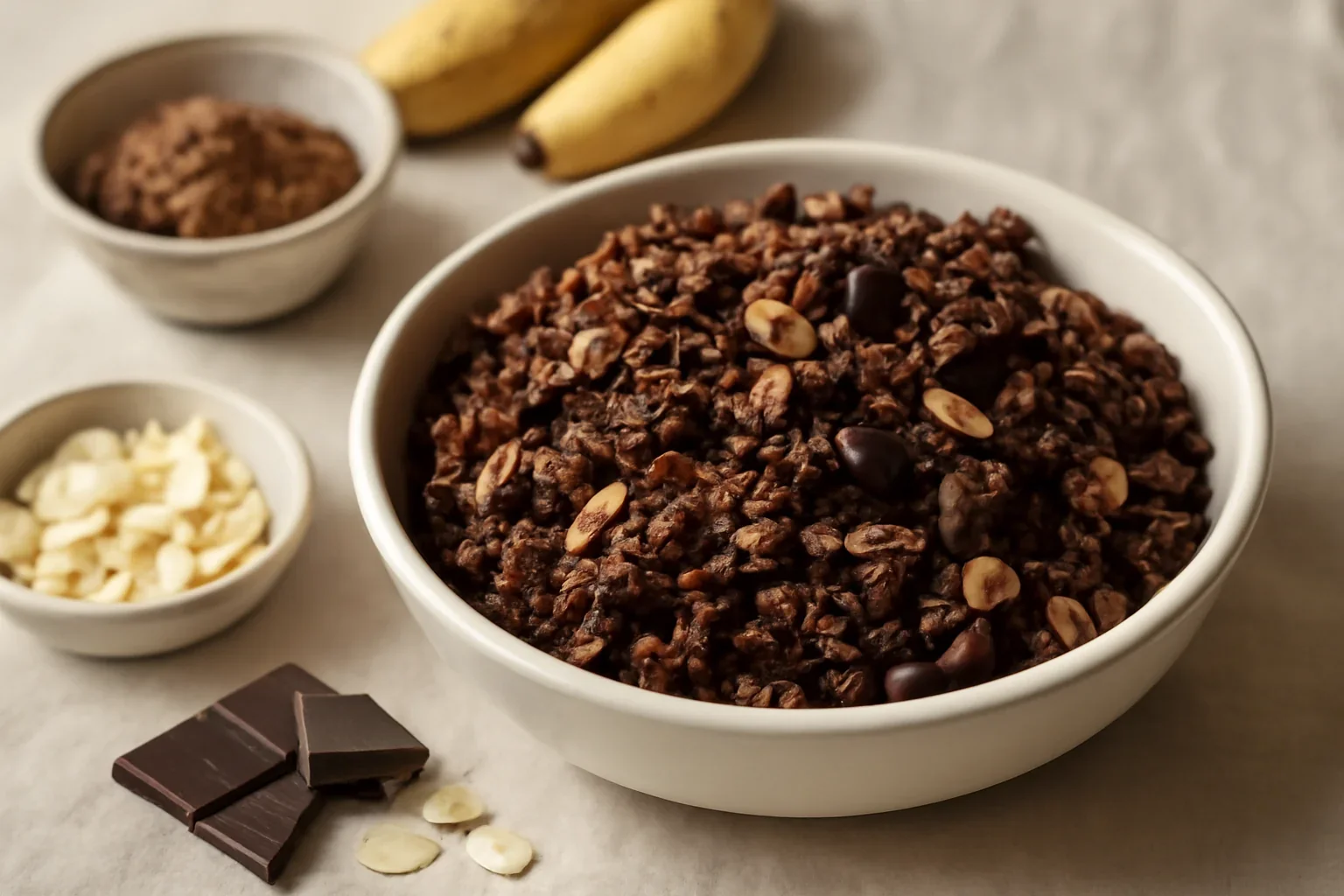 Granola cu ciocolată
