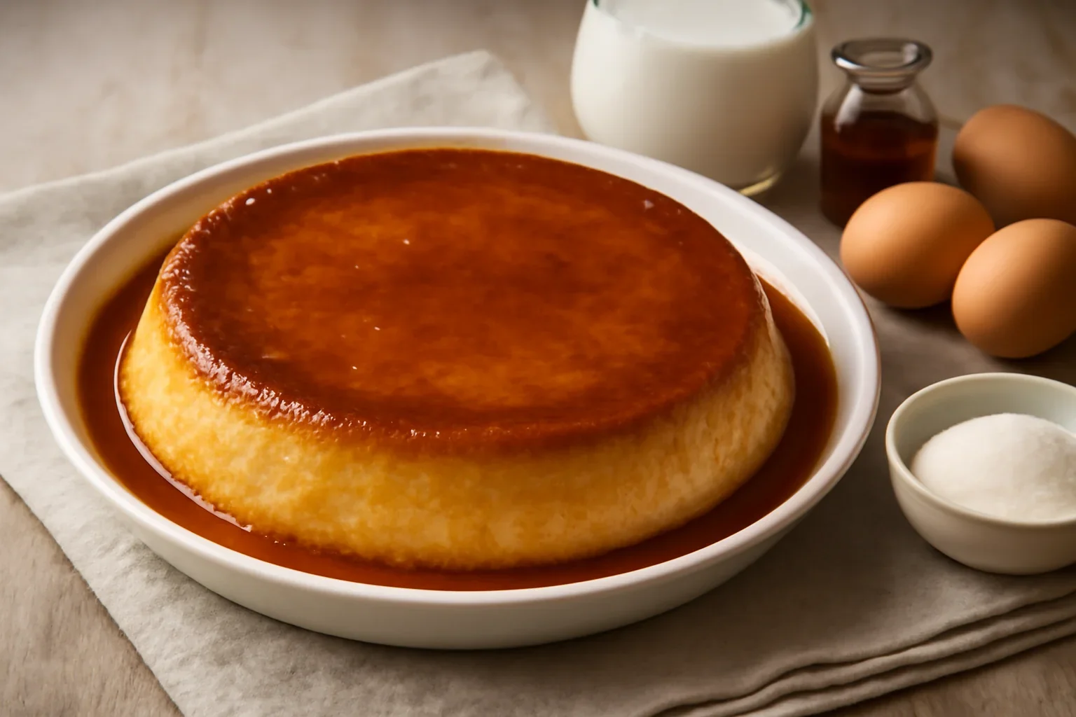 Crema de zahar ars, reteta clasica pas cu pas