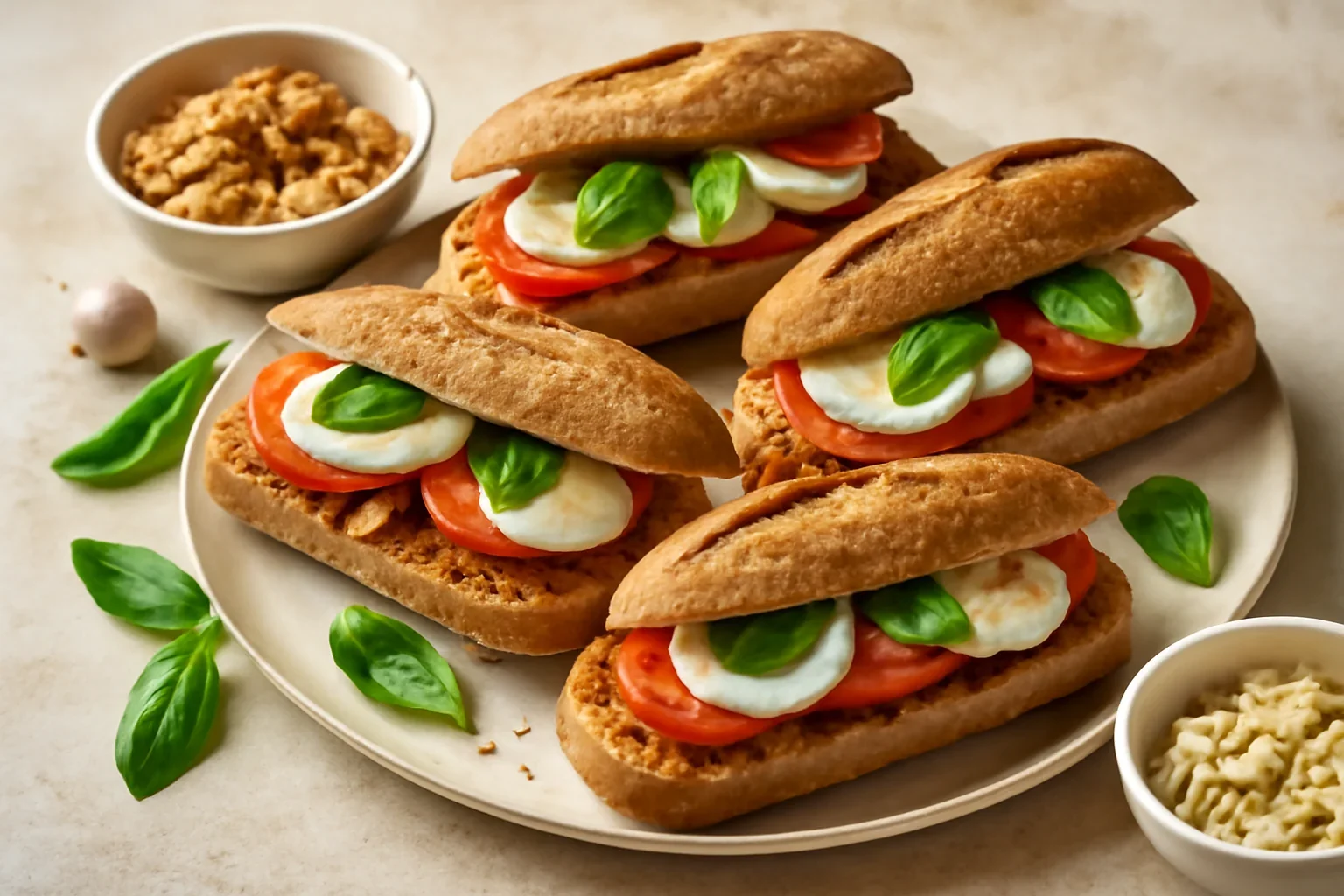 Sandviș cu pesto sicilian