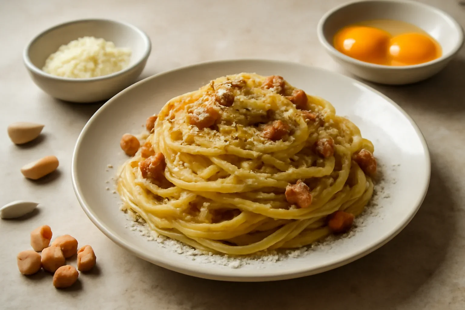 Spaghete Carbonara – rețeta autentică italiană