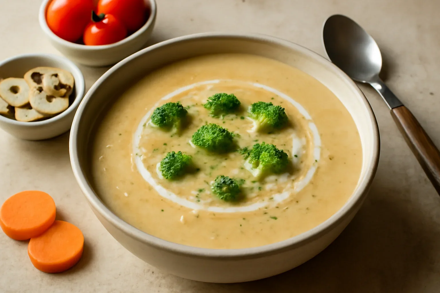 Supa crema de legume cu smantana
