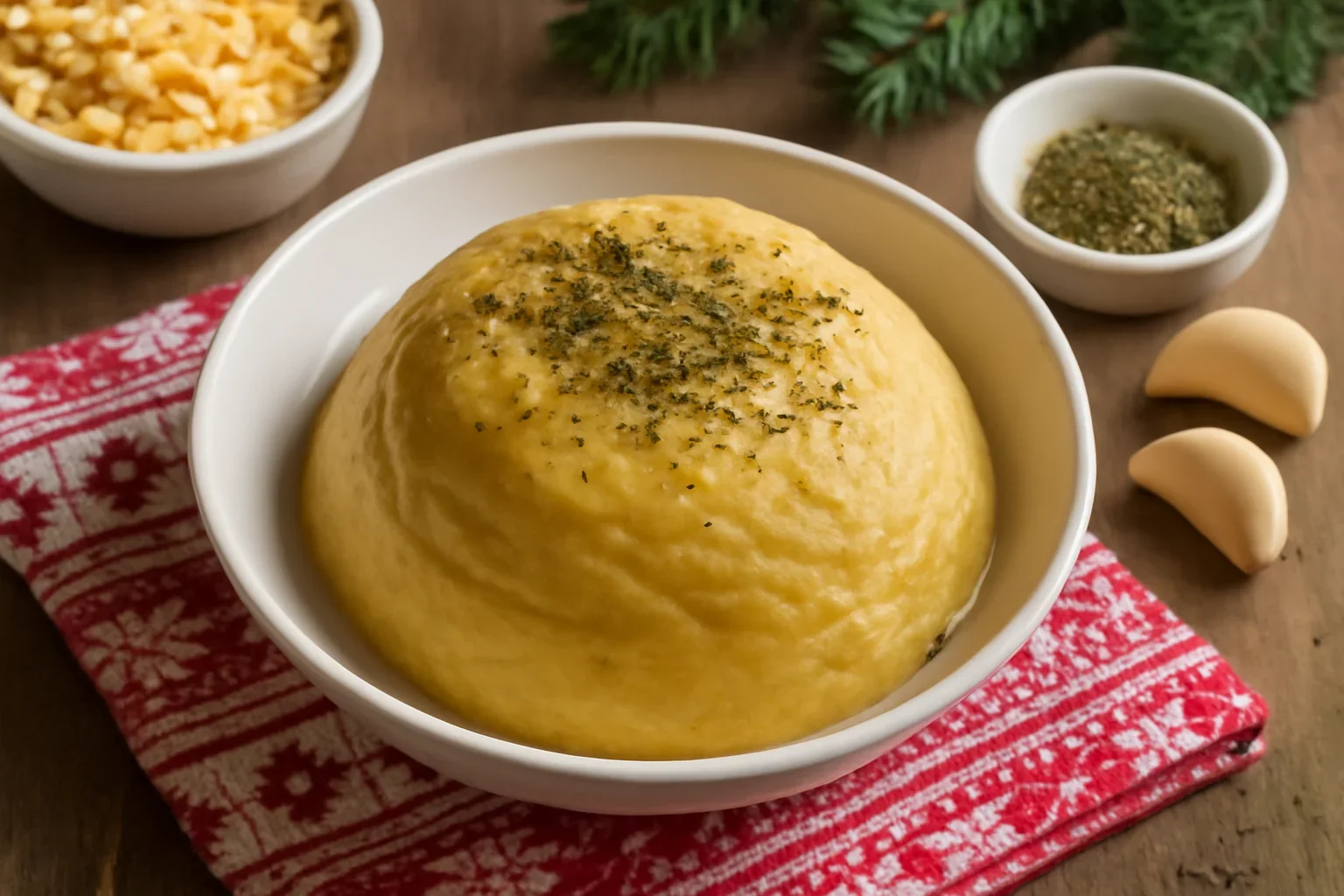 Cremă de mazăre de Crăciun