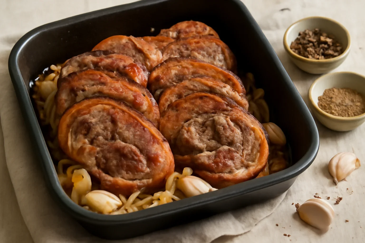 Ciolan de porc feliat – la cuptor